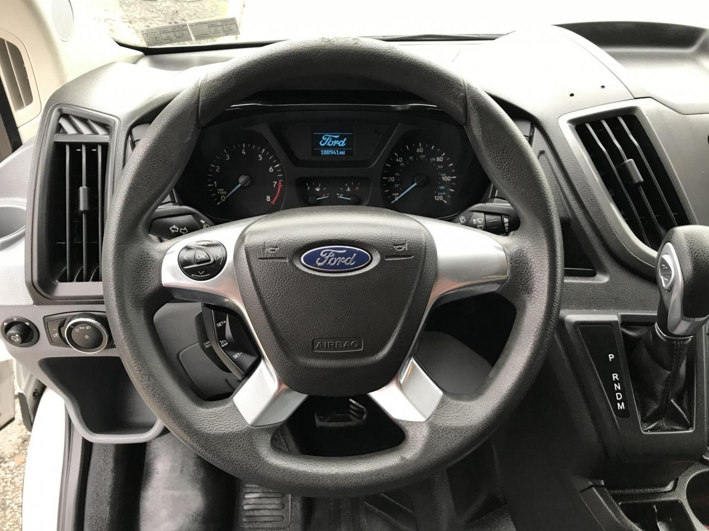 2015 White /Gray Ford Transit 250 Van High Roof w/Sliding Pass. 148-in. WB (1FTNR2CM2FK) with an 3.7L V6 DOHC 24V engine, 6-Speed Automatic transmission, located at 577 Chester Pike, Prospect Park, PA, 19076, (610) 237-1015, 39.886154, -75.302338 - 2015 Ford Transit 250 Medium Roof: new PA inspection, multiple pieces of shelving, FLEET MAINTAINED, runs LIKE NEW! This vehicle comes inspected and has been given a bumper to bumper safety check. It is very clean, reliable, and well maintained. We offer a unique pay plan that is known for being - Photo#12