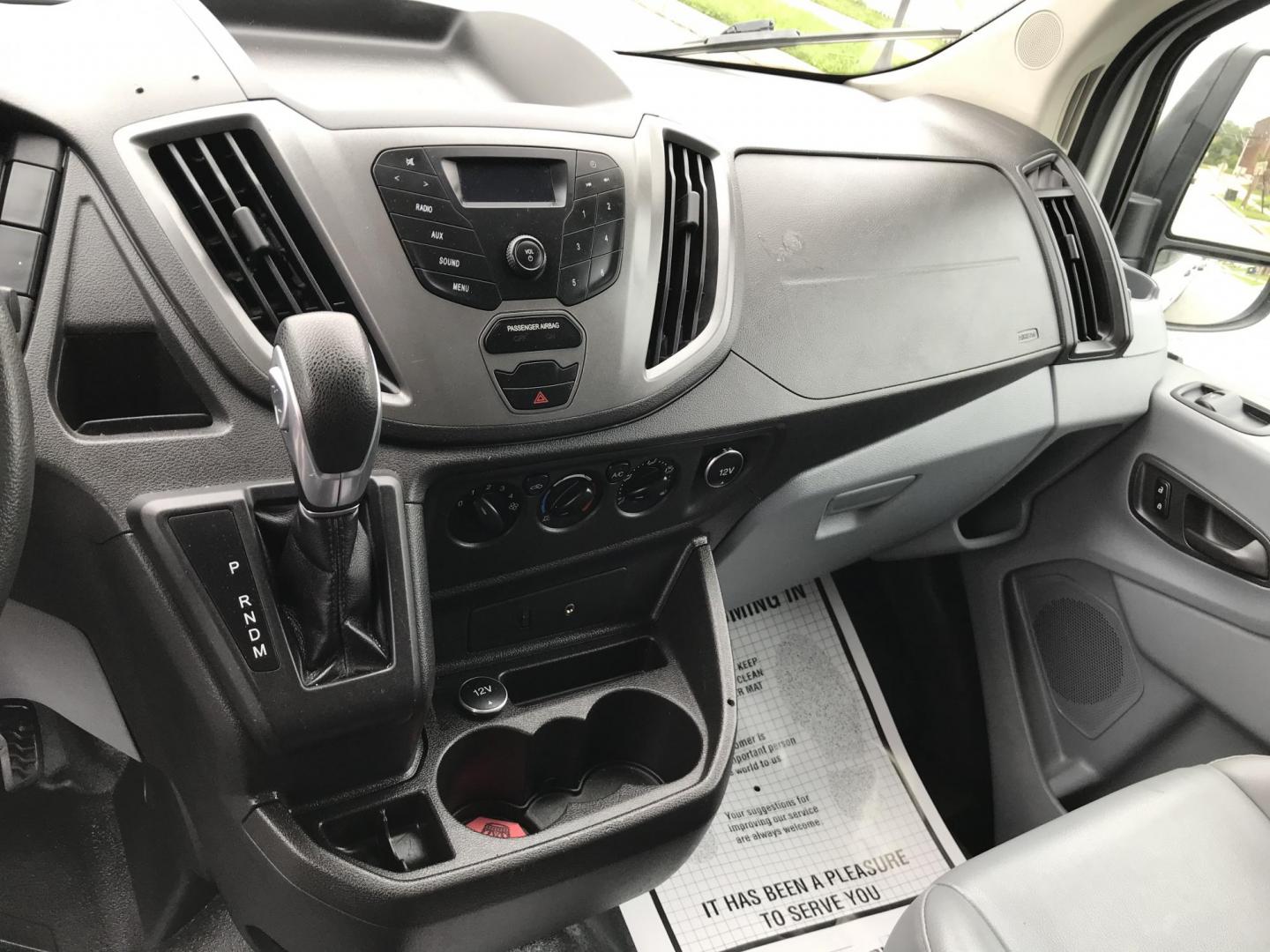2015 White /Gray Ford Transit 250 Van High Roof w/Sliding Pass. 148-in. WB (1FTNR2CM2FK) with an 3.7L V6 DOHC 24V engine, 6-Speed Automatic transmission, located at 577 Chester Pike, Prospect Park, PA, 19076, (610) 237-1015, 39.886154, -75.302338 - 2015 Ford Transit 250 Medium Roof: new PA inspection, multiple pieces of shelving, FLEET MAINTAINED, runs LIKE NEW! This vehicle comes inspected and has been given a bumper to bumper safety check. It is very clean, reliable, and well maintained. We offer a unique pay plan that is known for being - Photo#13
