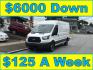 2016 White /Gray Ford Transit 250 Van Med. Roof w/Sliding Pass. 148-in. WB (1FTYR2CM1GK) with an 3.7L V6 DOHC 24V engine, 6-Speed Automatic transmission, located at 577 Chester Pike, Prospect Park, PA, 19076, (610) 237-1015, 39.886154, -75.302338 - 2016 Ford Transit 250 Medium Roof: Has shelving, new PA inspection, no side or rear windows, FLEET MAINTAINED, runs LIKE NEW! This vehicle comes inspected and has been given a bumper to bumper safety check. It is very clean, reliable, and well maintained. We offer a unique pay plan that is known - Photo#0