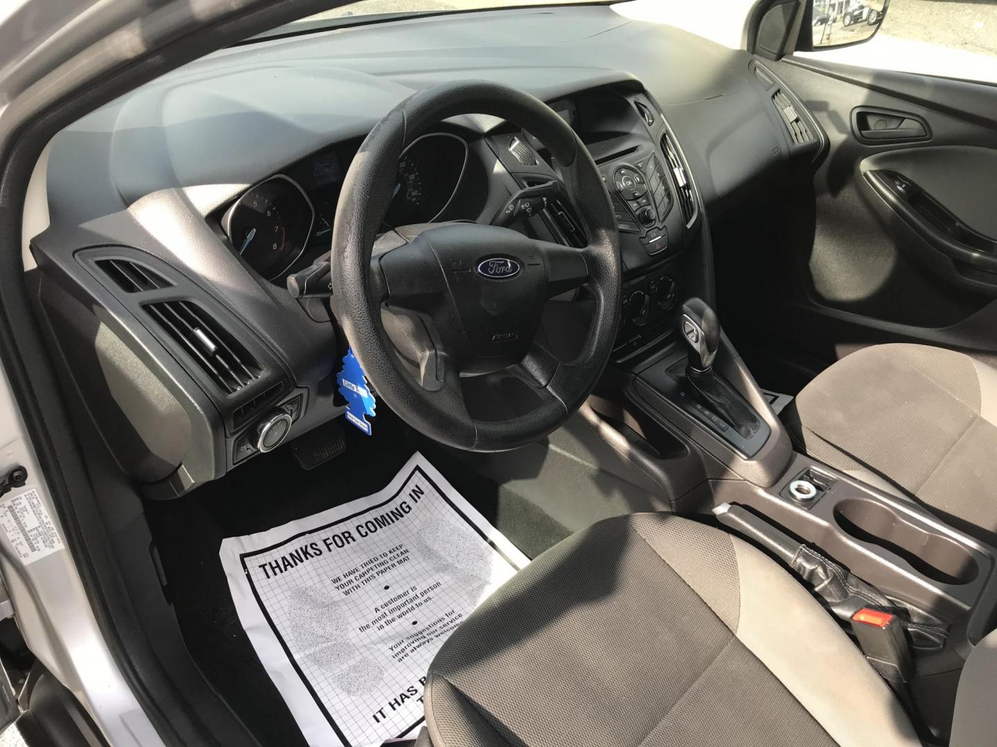 2014 Silver /Gray Ford Focus S Sedan (1FADP3E29EL) with an 2.0L L4 DOHC 16V engine, Automatic transmission, located at 577 Chester Pike, Prospect Park, PA, 19076, (610) 237-1015, 39.886154, -75.302338 - 2014 Ford Focus: Only 94k miles, new PA inspection great on gas, SUPER CLEAN, runs LIKE NEW! This vehicle comes inspected and has been given a bumper to bumper safety check. It is very clean, reliable, and well maintained. We offer a unique pay plan that is known for being the easiest and fastest - Photo#7