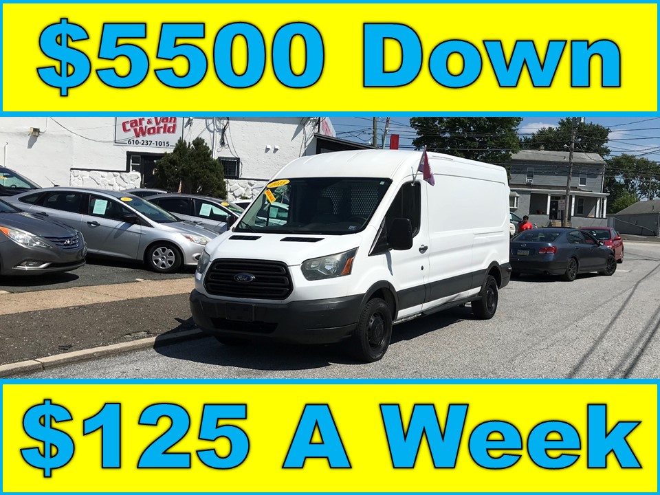 photo of 2015 Ford Transit 250 Van Medium Roof w/Sliding Pass. 148-in. WB