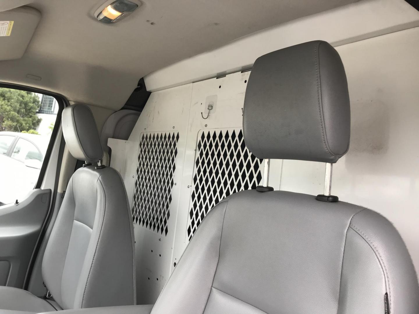 2016 White /Gray Ford Transit 250 Van Low Roof 60/40 Pass. 148-in. WB (1FTYR2ZM8GK) with an 3.7L V6 DOHC 24V engine, 6A transmission, located at 577 Chester Pike, Prospect Park, PA, 19076, (610) 237-1015, 39.886154, -75.302338 - 2016 Ford Transit 250: Extended body, dual drop down ladder racks, multiple pieces of shelving, partition, no side or rear windows, new PA inspection, FLEET MAINTAINED! This vehicle comes inspected and has been given a bumper to bumper safety check. It is very clean, reliable, and well maintained - Photo#9