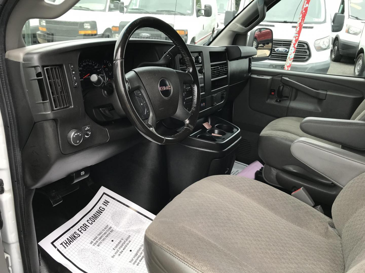 2021 White /Gray GMC Savana G2500 Extended Cargo (1GTW7BFP2M1) with an 4.3L V6 engine, 6A transmission, located at 577 Chester Pike, Prospect Park, PA, 19076, (610) 237-1015, 39.886154, -75.302338 - 2021 GMC Savana 2500: Extended Body, has A/C in rear of van, new PA inspection, FLEET MAINTAINED! This vehicle comes inspected and has been given a bumper to bumper safety check. It is very clean, reliable, and well maintained. We offer a unique pay plan that is known for being the easiest and fa - Photo#7