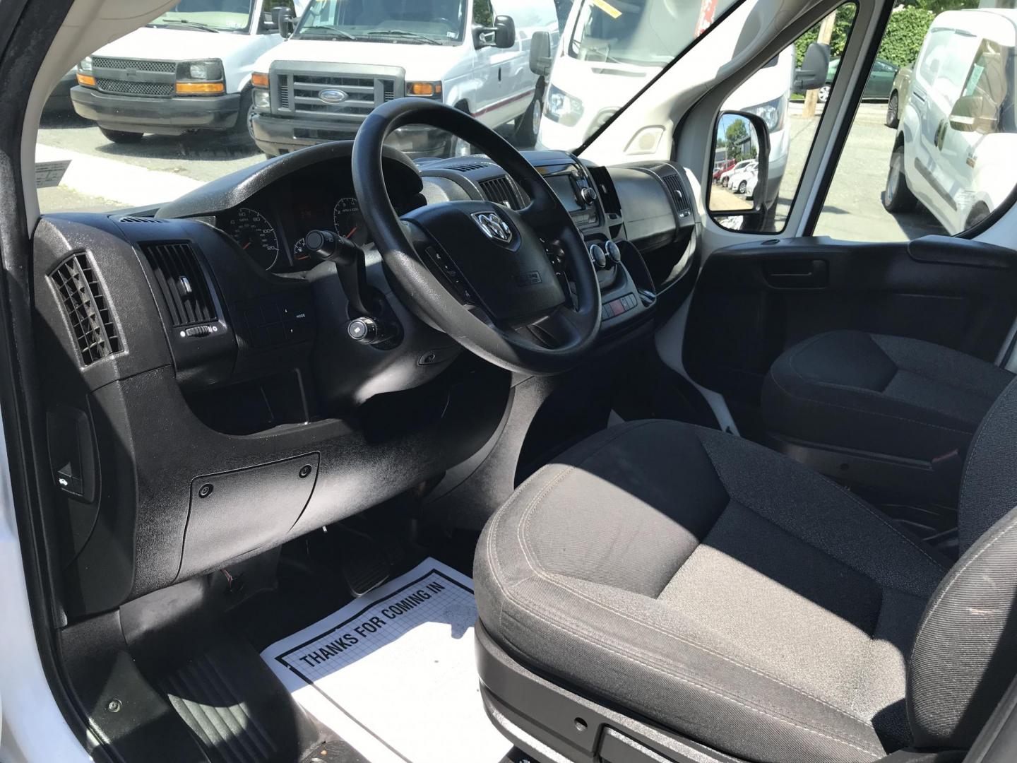 2020 White /Gray RAM Promaster 1500 Low Roof Tradesman 136-in. WB (3C6TRVAG9LE) with an 3.6L V6 engine, 6A transmission, located at 577 Chester Pike, Prospect Park, PA, 19076, (610) 237-1015, 39.886154, -75.302338 - Photo#6