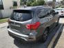 2017 Gray /Black Nissan Pathfinder Platinum 4WD (5N1DR2MMXHC) with an 3.5L V6 DOHC 24V engine, CVT transmission, located at 577 Chester Pike, Prospect Park, PA, 19076, (610) 237-1015, 39.886154, -75.302338 - Photo#4