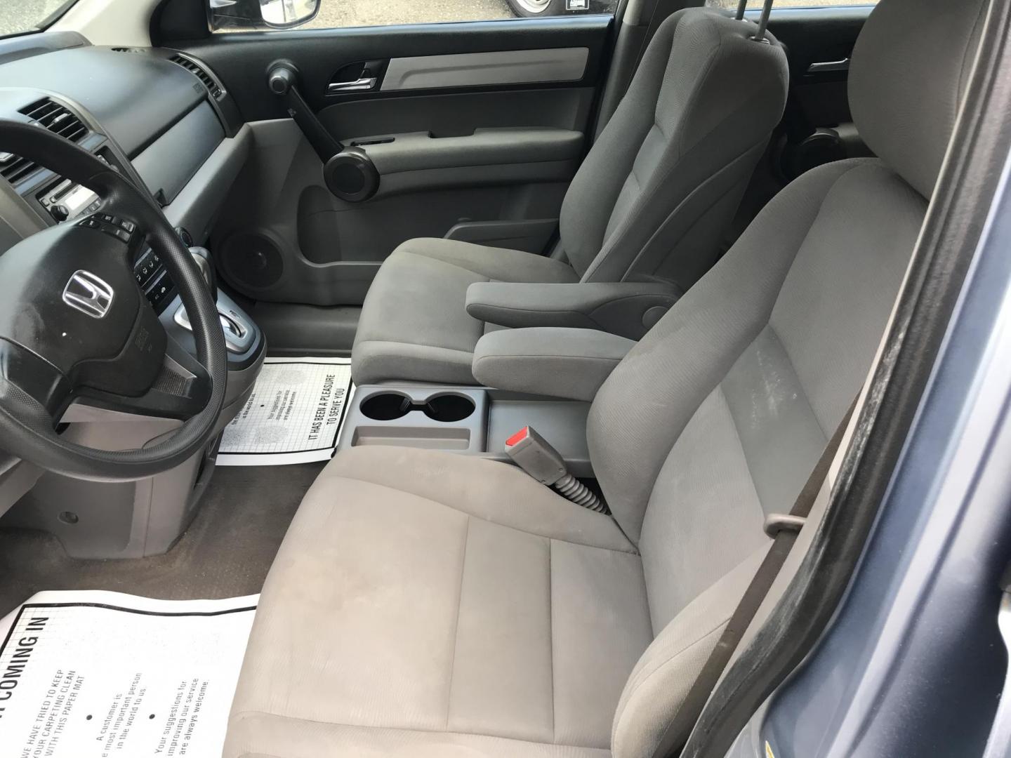 2011 Blue /Gray Honda CR-V LX (5J6RE3H37BL) with an 2.4L L4 DOHC 16V engine, 5-Speed Automatic transmission, located at 577 Chester Pike, Prospect Park, PA, 19076, (610) 237-1015, 39.886154, -75.302338 - Photo#8