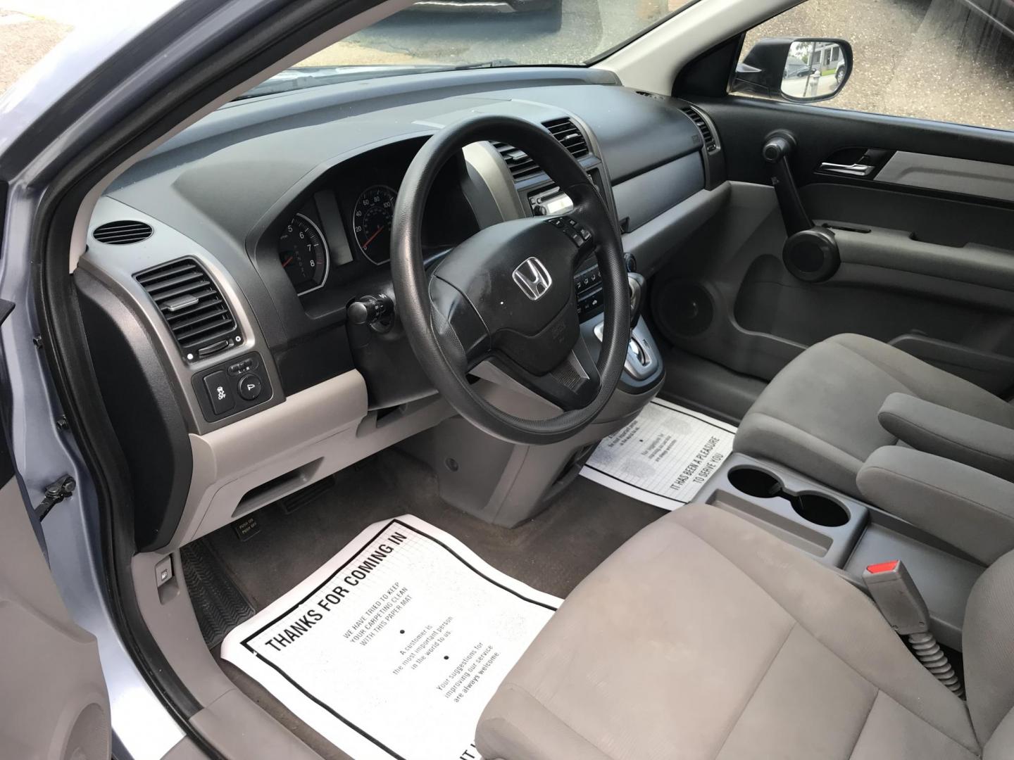 2011 Blue /Gray Honda CR-V LX (5J6RE3H37BL) with an 2.4L L4 DOHC 16V engine, 5-Speed Automatic transmission, located at 577 Chester Pike, Prospect Park, PA, 19076, (610) 237-1015, 39.886154, -75.302338 - Photo#9