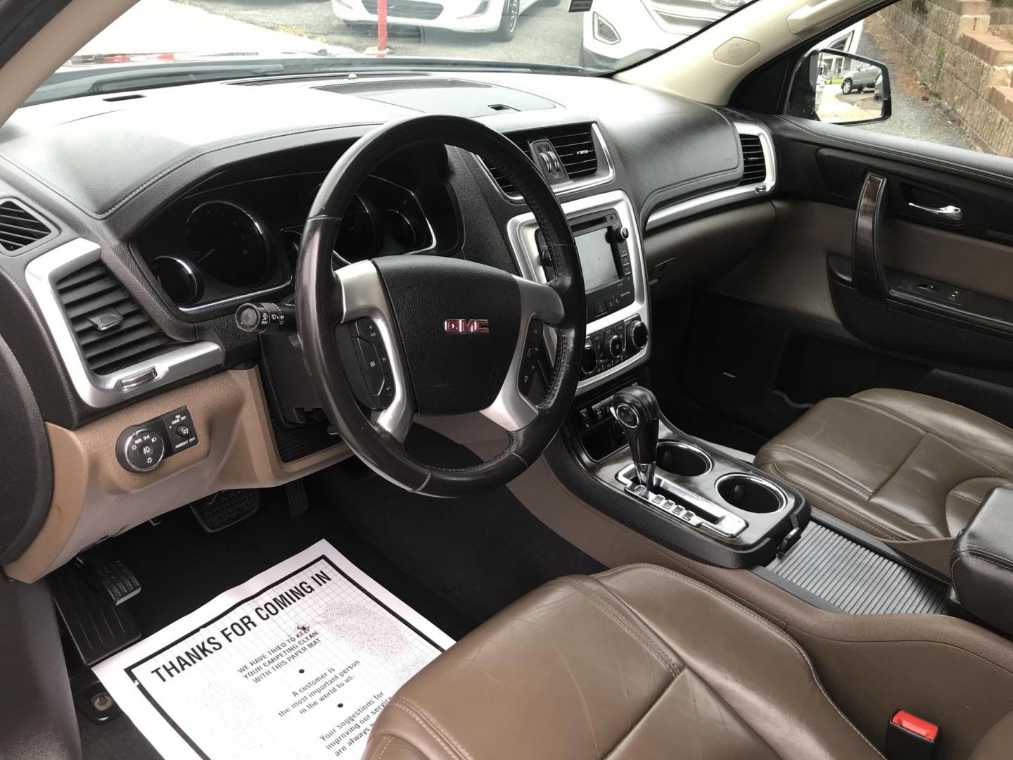 2016 Black /Black GMC Acadia SLT-1 AWD (1GKKVRKD2GJ) with an 3.6L V6 DOHC 24V engine, 6A transmission, located at 577 Chester Pike, Prospect Park, PA, 19076, (610) 237-1015, 39.886154, -75.302338 - 2016 GMC Acadia SLT: Navigation system, backup camera, 2 sunroofs, remote start, DVD player, 3rd row seating, AWD, new PA inspection, runs LIKE NEW! This vehicle comes inspected and has been given a bumper to bumper safety check. It is very clean, reliable, and well maintained. We offer a unique - Photo#12