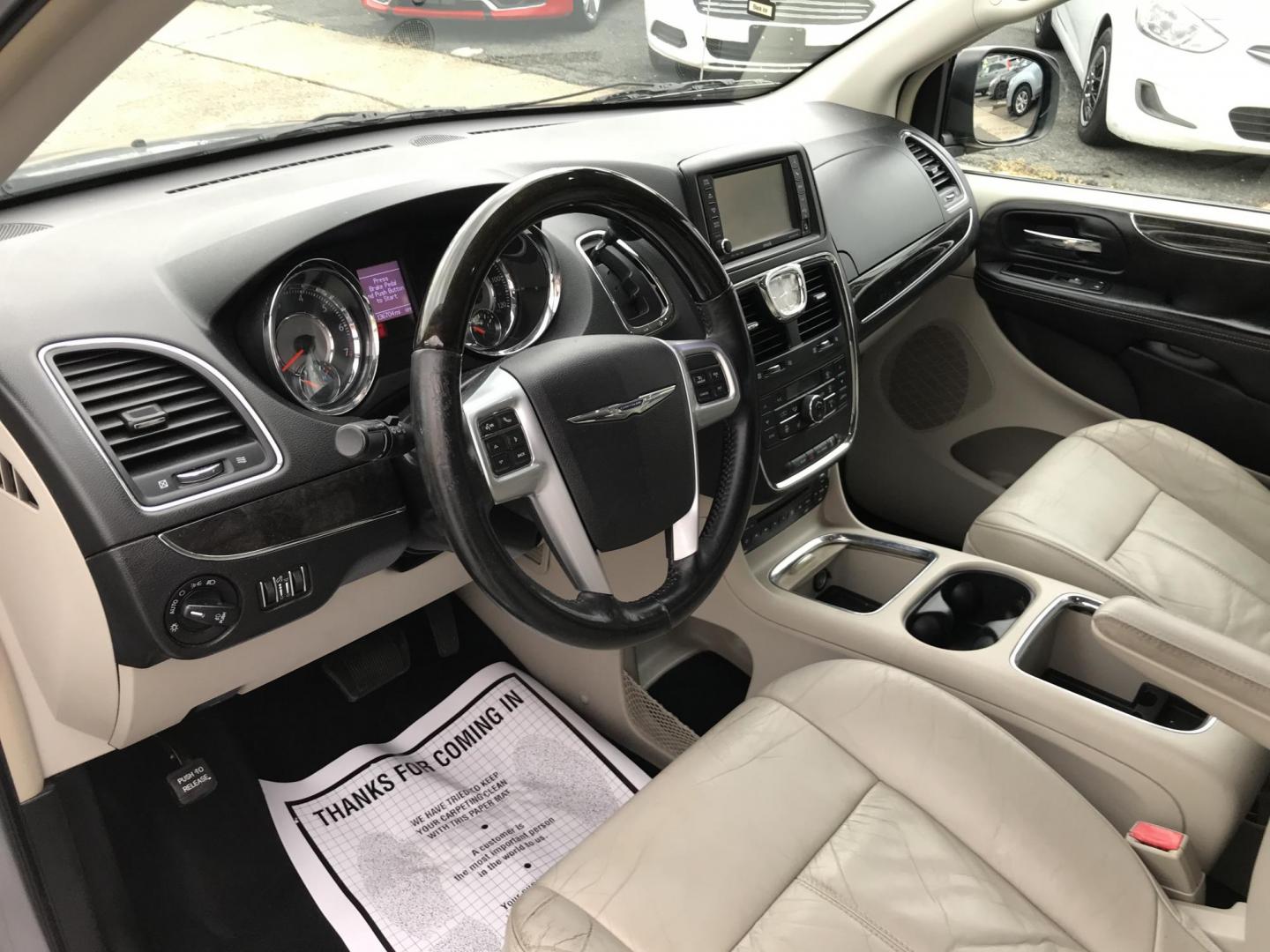2013 Silver /Gray Chrysler Town & Country Limited (2C4RC1GG3DR) with an 3.6L V6 DOHC 24V engine, 6-Speed Automatic transmission, located at 577 Chester Pike, Prospect Park, PA, 19076, (610) 237-1015, 39.886154, -75.302338 - 2013 Chrylser Town & Country LIMITED: DVD player, navigation system, backup camera, stow and go seating, new PA inspection, runs LIKE NEW! This vehicle comes inspected and has been given a bumper to bumper safety check. It is very clean, reliable, and well maintained. We offer a unique pay plan t - Photo#10