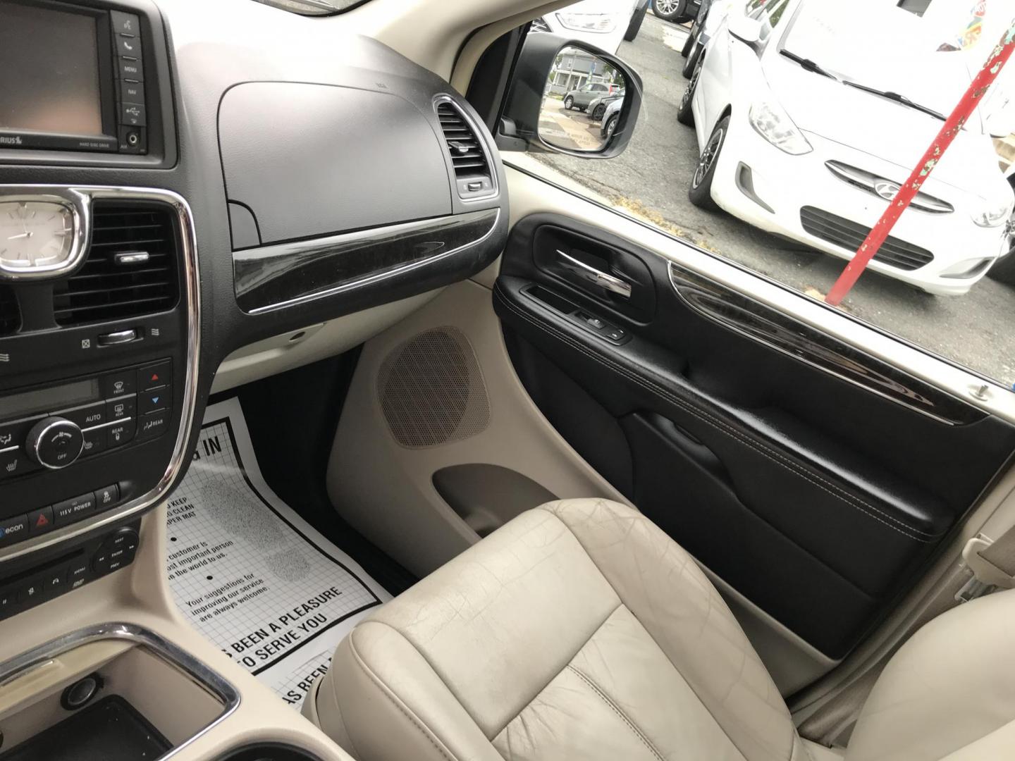 2013 Silver /Gray Chrysler Town & Country Limited (2C4RC1GG3DR) with an 3.6L V6 DOHC 24V engine, 6-Speed Automatic transmission, located at 577 Chester Pike, Prospect Park, PA, 19076, (610) 237-1015, 39.886154, -75.302338 - 2013 Chrylser Town & Country LIMITED: DVD player, navigation system, backup camera, stow and go seating, new PA inspection, runs LIKE NEW! This vehicle comes inspected and has been given a bumper to bumper safety check. It is very clean, reliable, and well maintained. We offer a unique pay plan t - Photo#14