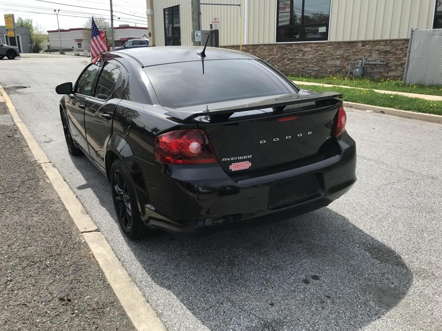 2013 Black /Tan Dodge Avenger SXT (1C3CDZCB1DN) with an 2.4L L4 DOHC 16V engine, 6-Speed Automatic transmission, located at 577 Chester Pike, Prospect Park, PA, 19076, (610) 237-1015, 39.886154, -75.302338 - 2013 Dodge Avenger SXT: Only 116k miles, new PA inspection, SUPER CLEAN, runs LIKE NEW! This vehicle comes inspected and has been given a bumper to bumper safety check. It is very clean, reliable, and well maintained. We offer a unique pay plan that is known for being the easiest and fastest fina - Photo#5
