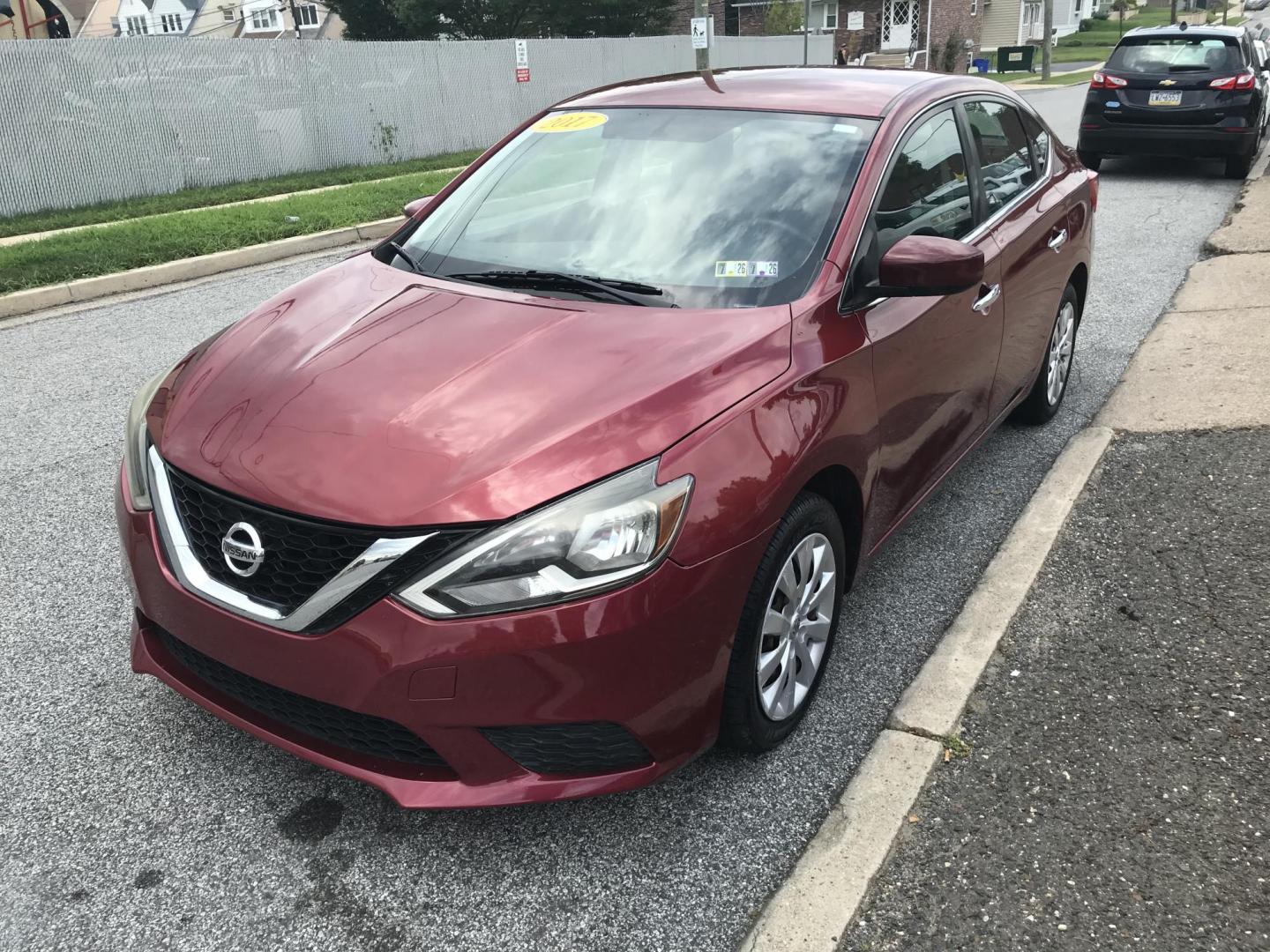 2017 Red /Black Nissan Sentra S (3N1AB7AP9HL) with an 1.8L L4 SFI DOHC 16V engine, Automatic transmission, located at 577 Chester Pike, Prospect Park, PA, 19076, (610) 237-1015, 39.886154, -75.302338 - 2017 Nissan Sentra: Only 103k miles, backup camera, new PA inspection, SUPER CLEAN, runs LIKE NEW! This vehicle comes inspected and has been given a bumper to bumper safety check. It is very clean, reliable, and well maintained. We offer a unique pay plan that is known for being the easiest and f - Photo#3