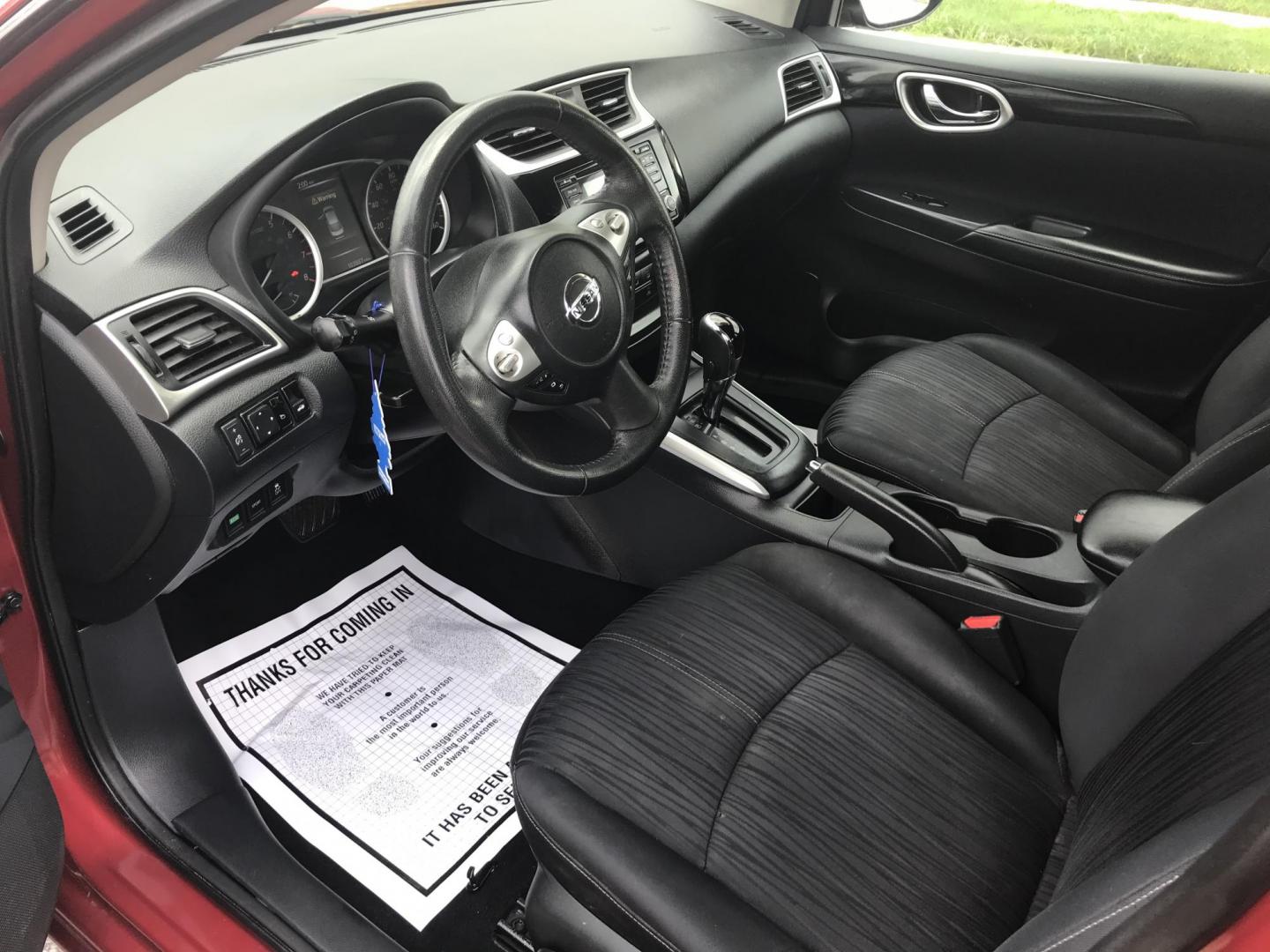 2017 Red /Black Nissan Sentra S (3N1AB7AP9HL) with an 1.8L L4 SFI DOHC 16V engine, Automatic transmission, located at 577 Chester Pike, Prospect Park, PA, 19076, (610) 237-1015, 39.886154, -75.302338 - 2017 Nissan Sentra: Only 103k miles, backup camera, new PA inspection, SUPER CLEAN, runs LIKE NEW! This vehicle comes inspected and has been given a bumper to bumper safety check. It is very clean, reliable, and well maintained. We offer a unique pay plan that is known for being the easiest and f - Photo#7