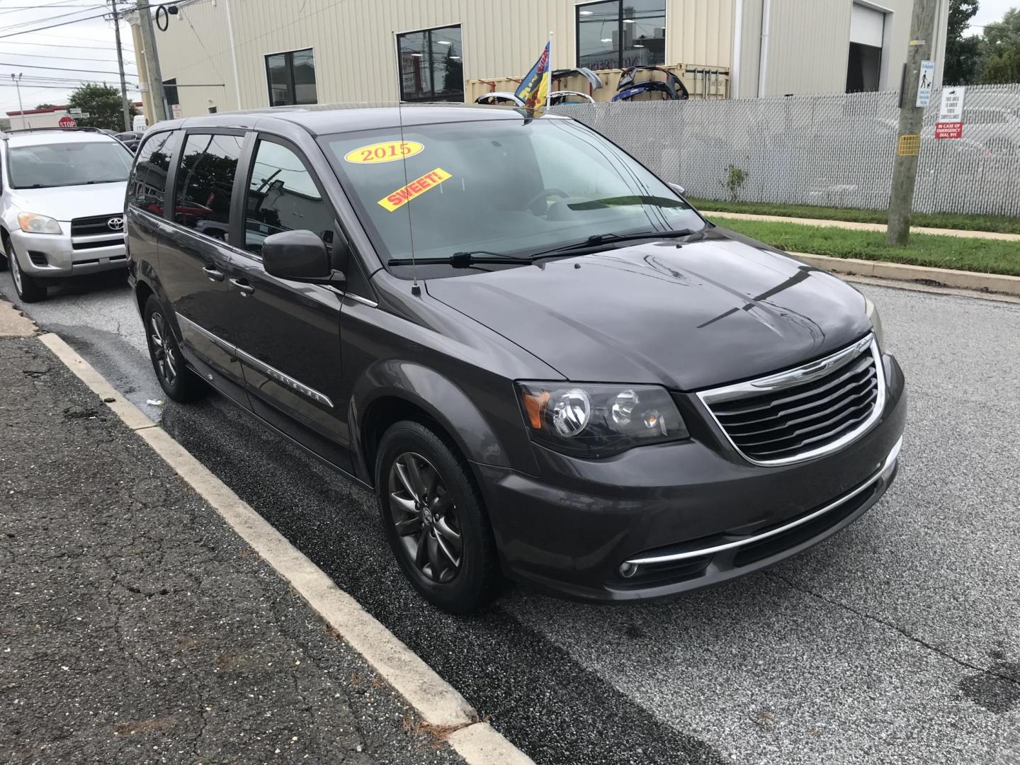 2015 Gray /Black Chrysler Town & Country S (2C4RC1HG6FR) with an 3.6L V6 DOHC 24V engine, 6-Speed Automatic transmission, located at 577 Chester Pike, Prospect Park, PA, 19076, (610) 237-1015, 39.886154, -75.302338 - 2015 Chrysler Town & Country S: Only 95k miles, DVD Player, stow and go seating, backup camera, new PA inspection, runs LIKE NEW! This vehicle comes inspected and has been given a bumper to bumper safety check. It is very clean, reliable, and well maintained. We offer a unique pay plan that is kn - Photo#3