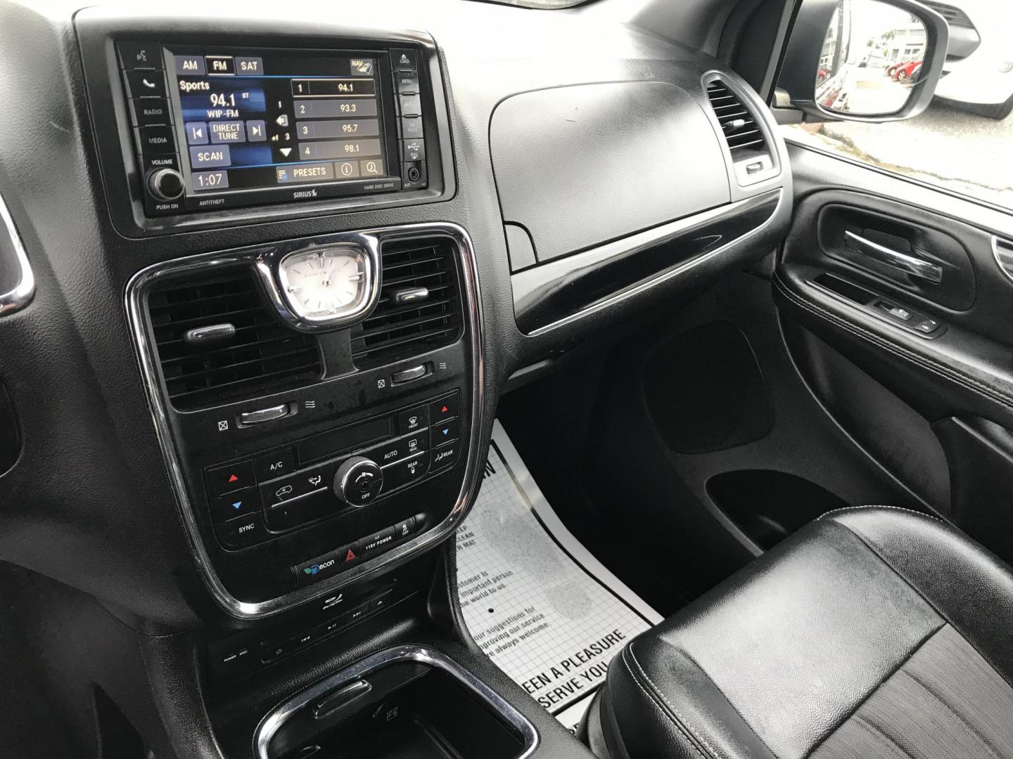 2015 Gray /Black Chrysler Town & Country S (2C4RC1HG6FR) with an 3.6L V6 DOHC 24V engine, 6-Speed Automatic transmission, located at 577 Chester Pike, Prospect Park, PA, 19076, (610) 237-1015, 39.886154, -75.302338 - 2015 Chrysler Town & Country S: Only 95k miles, DVD Player, stow and go seating, backup camera, new PA inspection, runs LIKE NEW! This vehicle comes inspected and has been given a bumper to bumper safety check. It is very clean, reliable, and well maintained. We offer a unique pay plan that is kn - Photo#13