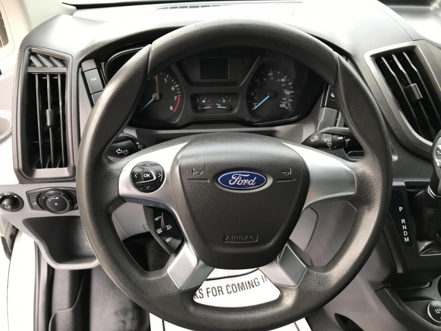 2018 White /Gray Ford Transit 350 Van High Roof w/Sliding Pass. 148-in. WB (1FTBW2XM7JK) with an 3.7L V6 DOHC 24V engine, 6A transmission, located at 577 Chester Pike, Prospect Park, PA, 19076, (610) 237-1015, 39.886154, -75.302338 - Photo#11