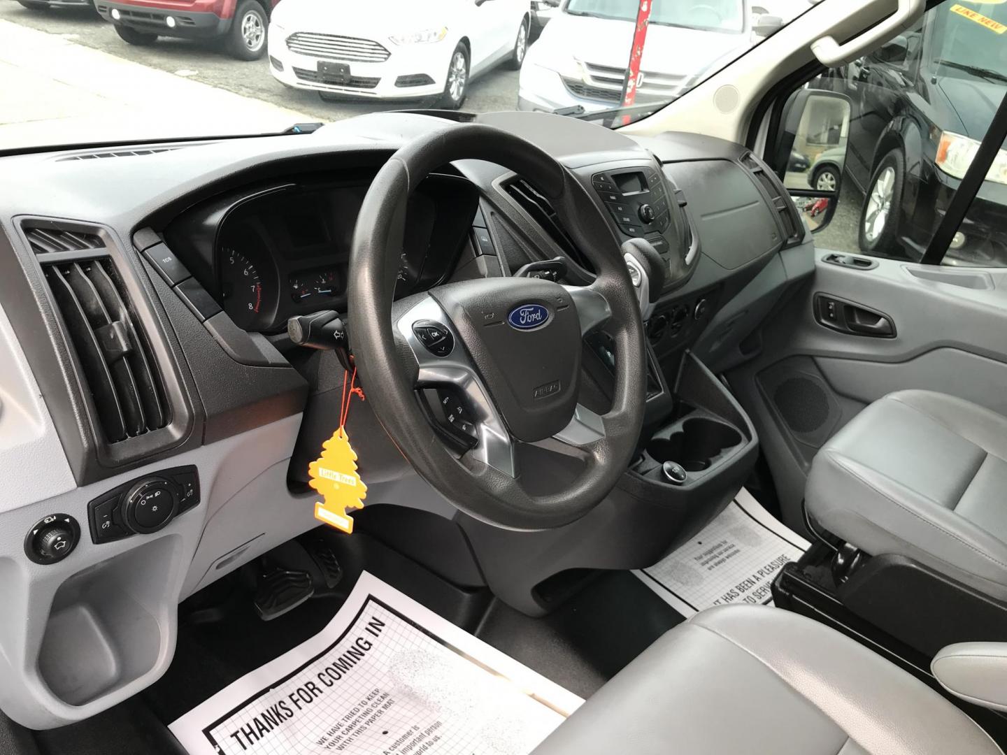 2018 White /Gray Ford Transit 350 Van High Roof w/Sliding Pass. 148-in. WB (1FTBW2XM7JK) with an 3.7L V6 DOHC 24V engine, 6A transmission, located at 577 Chester Pike, Prospect Park, PA, 19076, (610) 237-1015, 39.886154, -75.302338 - Photo#10