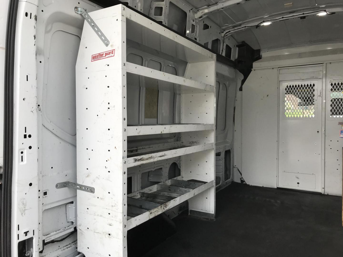 2018 White /Gray Ford Transit 350 Van High Roof w/Sliding Pass. 148-in. WB (1FTBW2XM7JK) with an 3.7L V6 DOHC 24V engine, 6A transmission, located at 577 Chester Pike, Prospect Park, PA, 19076, (610) 237-1015, 39.886154, -75.302338 - Photo#15