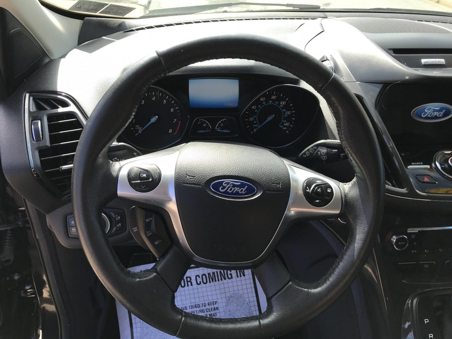 2016 Black /Black Ford Escape Titanium 4WD (1FMCU9JX2GU) with an 1.6L L4 DOHC 16V engine, 6-Speed Automatic transmission, located at 577 Chester Pike, Prospect Park, PA, 19076, (610) 237-1015, 39.886154, -75.302338 - 2016 Ford Escape Titanium: Only 109k miles, backup camera, sunroof, new PA inspection, SUPER CLEAN, runs LIKE NEW! This vehicle comes inspected and has been given a bumper to bumper safety check. It is very clean, reliable, and well maintained. We offer a unique pay plan that is known for being t- Photo#13