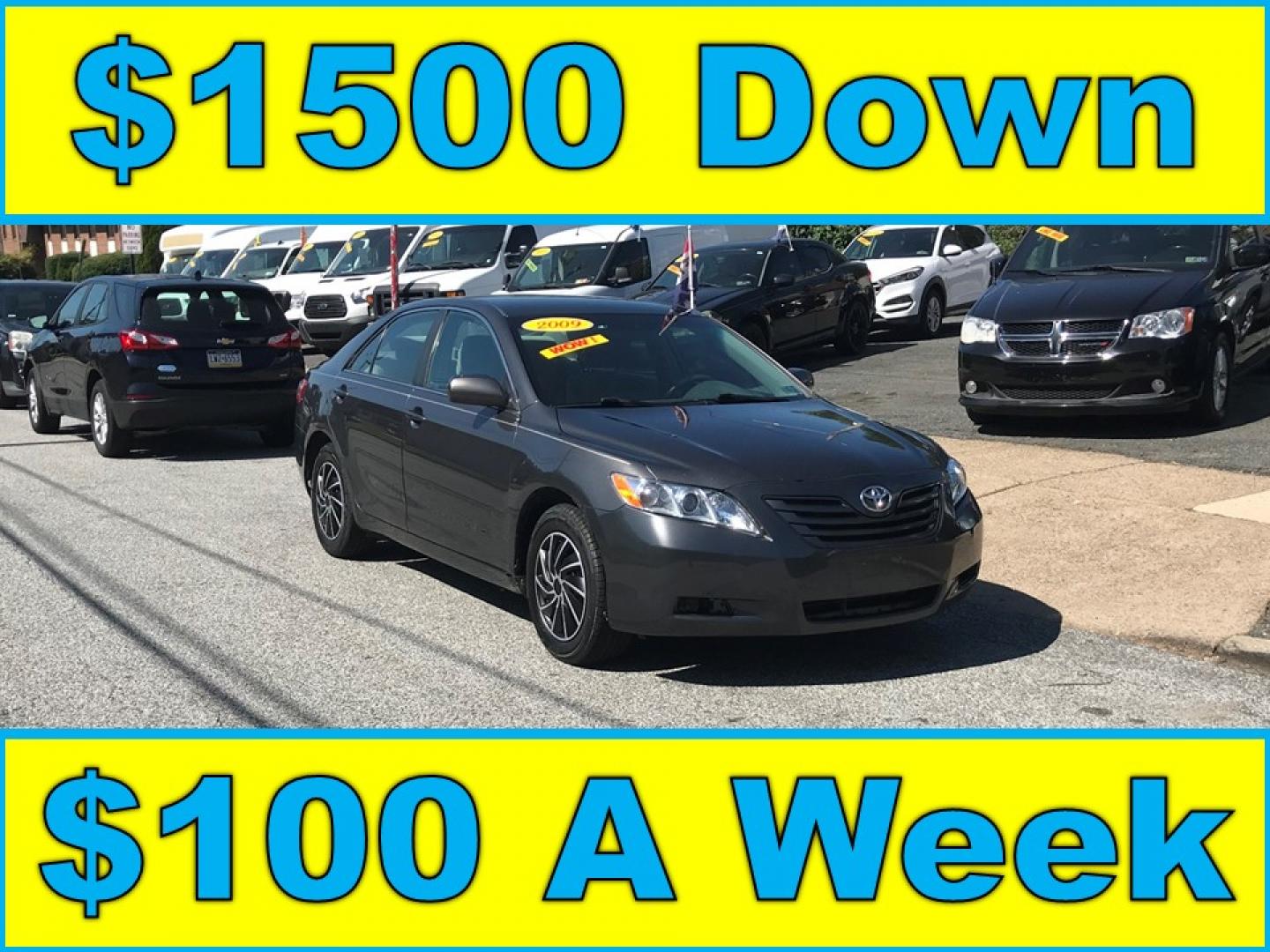 2009 Gray /Gray Toyota Camry CE (4T1BE46K29U) with an 2.4L L4 DOHC 16V engine, 5-Speed Automatic Overdrive transmission, located at 577 Chester Pike, Prospect Park, PA, 19076, (610) 237-1015, 39.886154, -75.302338 - 2009 Toyota Camry: New PA inspection, great on gas, runs STRONG! This vehicle comes inspected and has been given a bumper to bumper safety check. It is very clean, reliable, and well maintained. We offer a unique pay plan that is known for being the easiest and fastest financing option in the PA - Photo#0