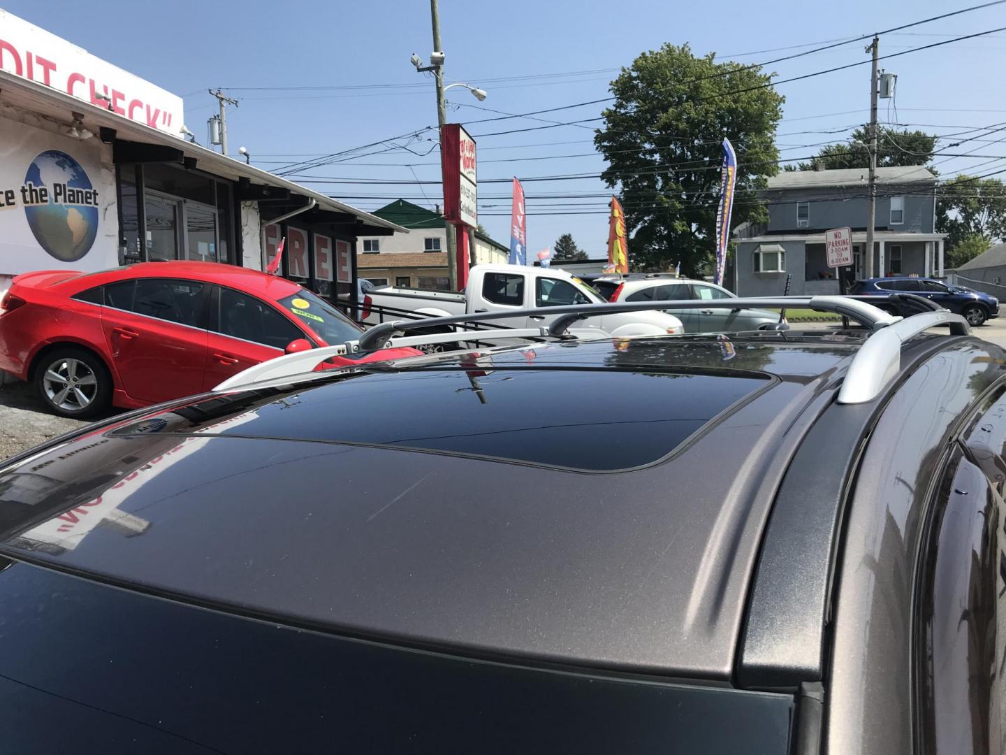 2015 Brown /Black Nissan Pathfinder Platinum 4WD (5N1AR2MM3FC) with an 3.5L V6 DOHC 24V engine, Continuously Variable Transmission transmission, located at 577 Chester Pike, Prospect Park, PA, 19076, (610) 237-1015, 39.886154, -75.302338 - Photo#9
