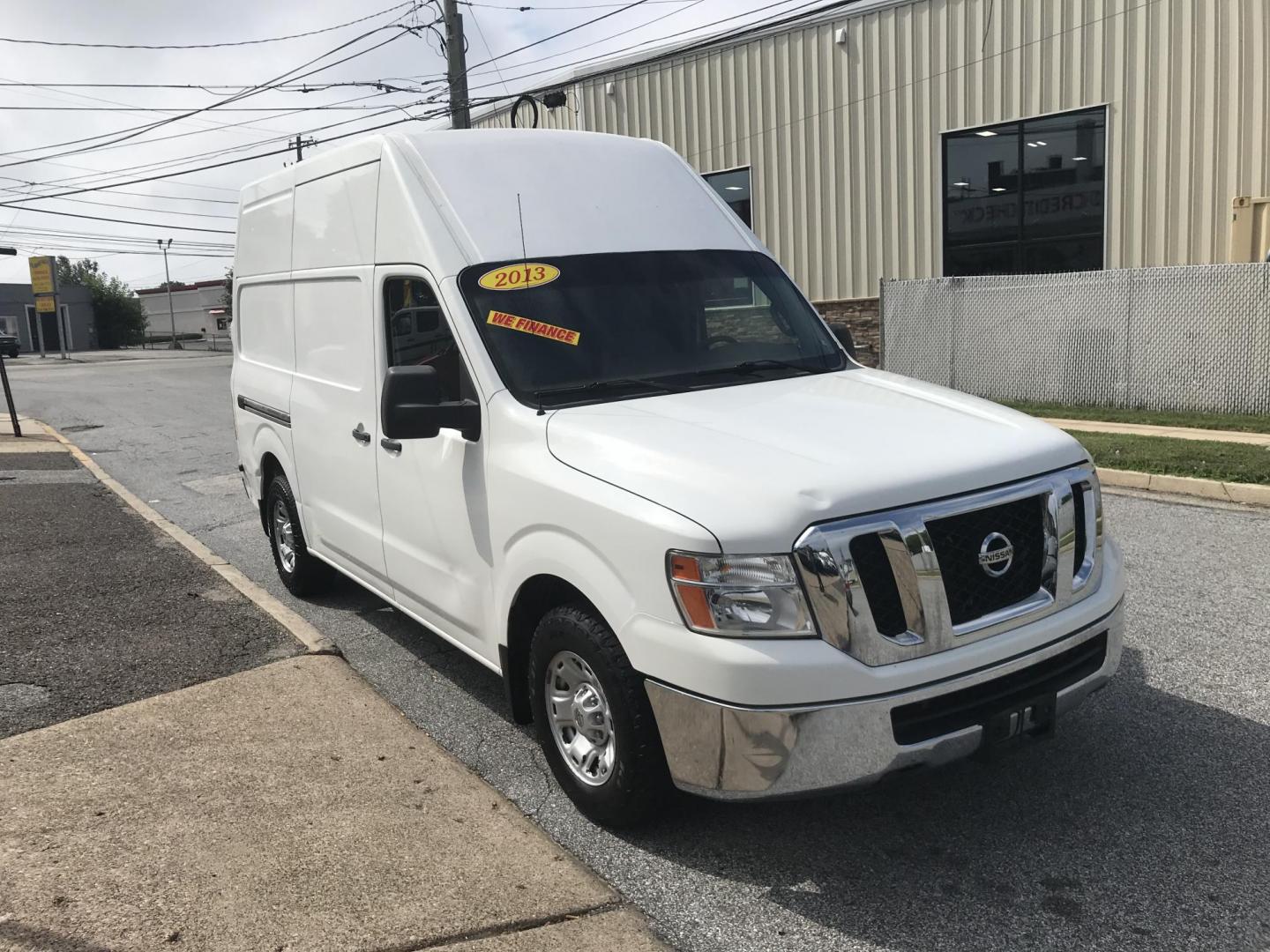 2013 White /Gray Nissan NV Cargo 3500 HD S V8 High Roof (1N6AF0LY1DN) with an 5.6L V8 DOHC 32V engine, 5-Speed Automatic transmission, located at 577 Chester Pike, Prospect Park, PA, 19076, (610) 237-1015, 39.886154, -75.302338 - 2013 Nissan NV 3500 High Roof: Has shelving, new PA inspection, V8, runs LIKE NEW! This vehicle comes inspected and has been given a bumper to bumper safety check. It is very clean, reliable, and well maintained. We offer a unique pay plan that is known for being the easiest and fastest financing - Photo#3