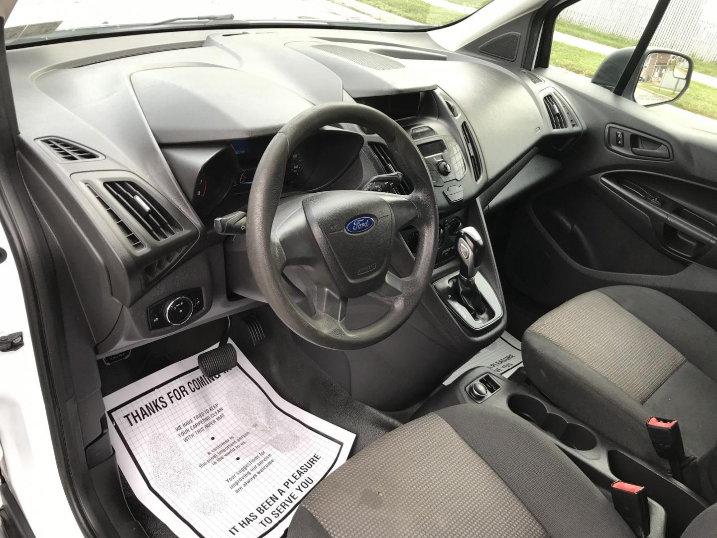 2016 White /Gray Ford Transit Connect Cargo Van XL LWB (NM0LS7E78G1) with an 2.5L L4 DOHC 16V engine, 6A transmission, located at 577 Chester Pike, Prospect Park, PA, 19076, (610) 237-1015, 39.886154, -75.302338 - Photo#10