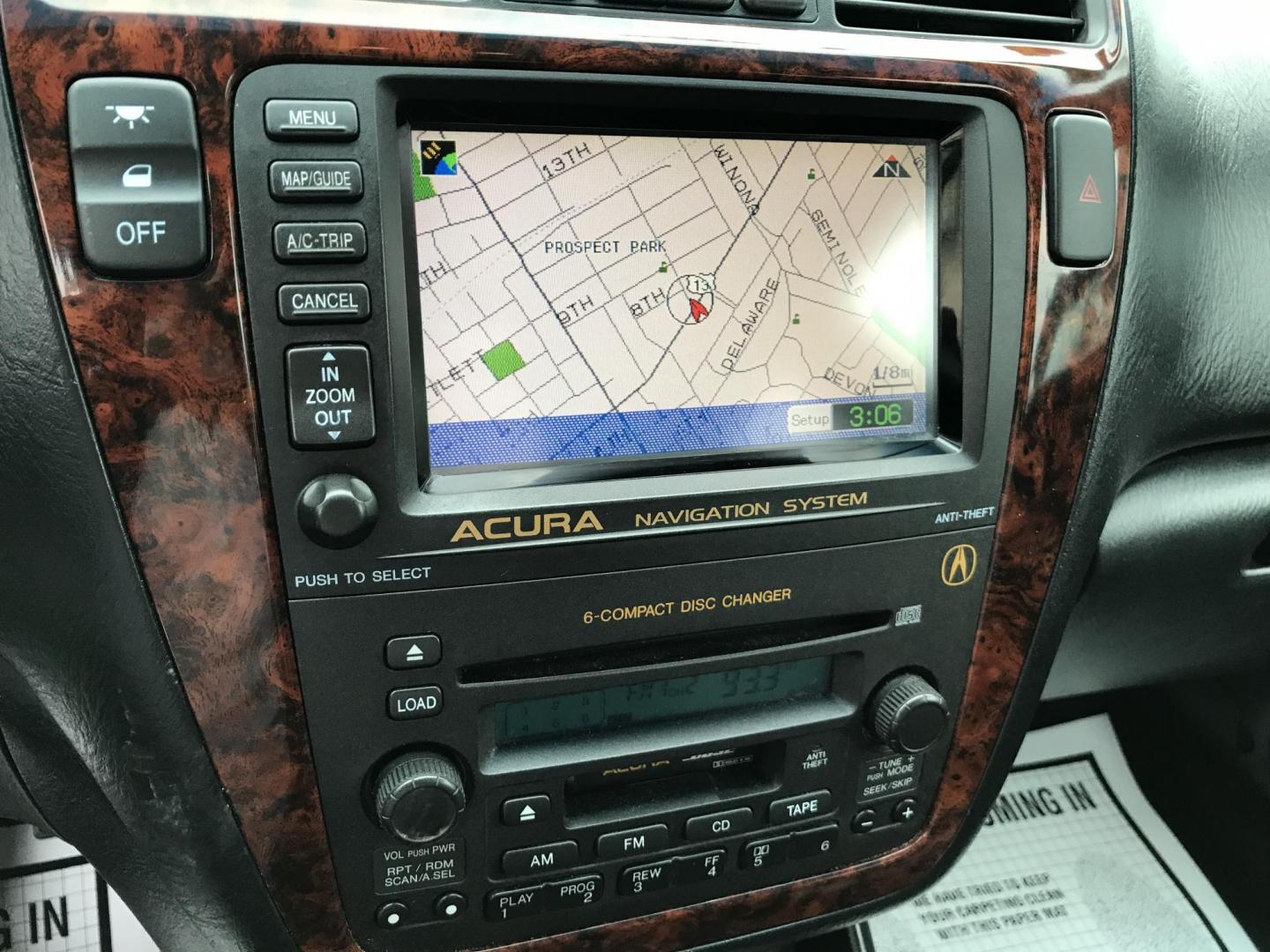 2001 Silver /Black Acura MDX Touring w/ Nav System (2HNYD18831H) with an 3.5L V6 SOHC 24V engine, 5-Speed Automatic Overdrive transmission, located at 577 Chester Pike, Prospect Park, PA, 19076, (610) 237-1015, 39.886154, -75.302338 - 2001 Acura MDX Touring: 3rd row seating, AWD, navigation system, sunroom, 2/26 PA inspection, runs LIKE NEW! - Photo#13