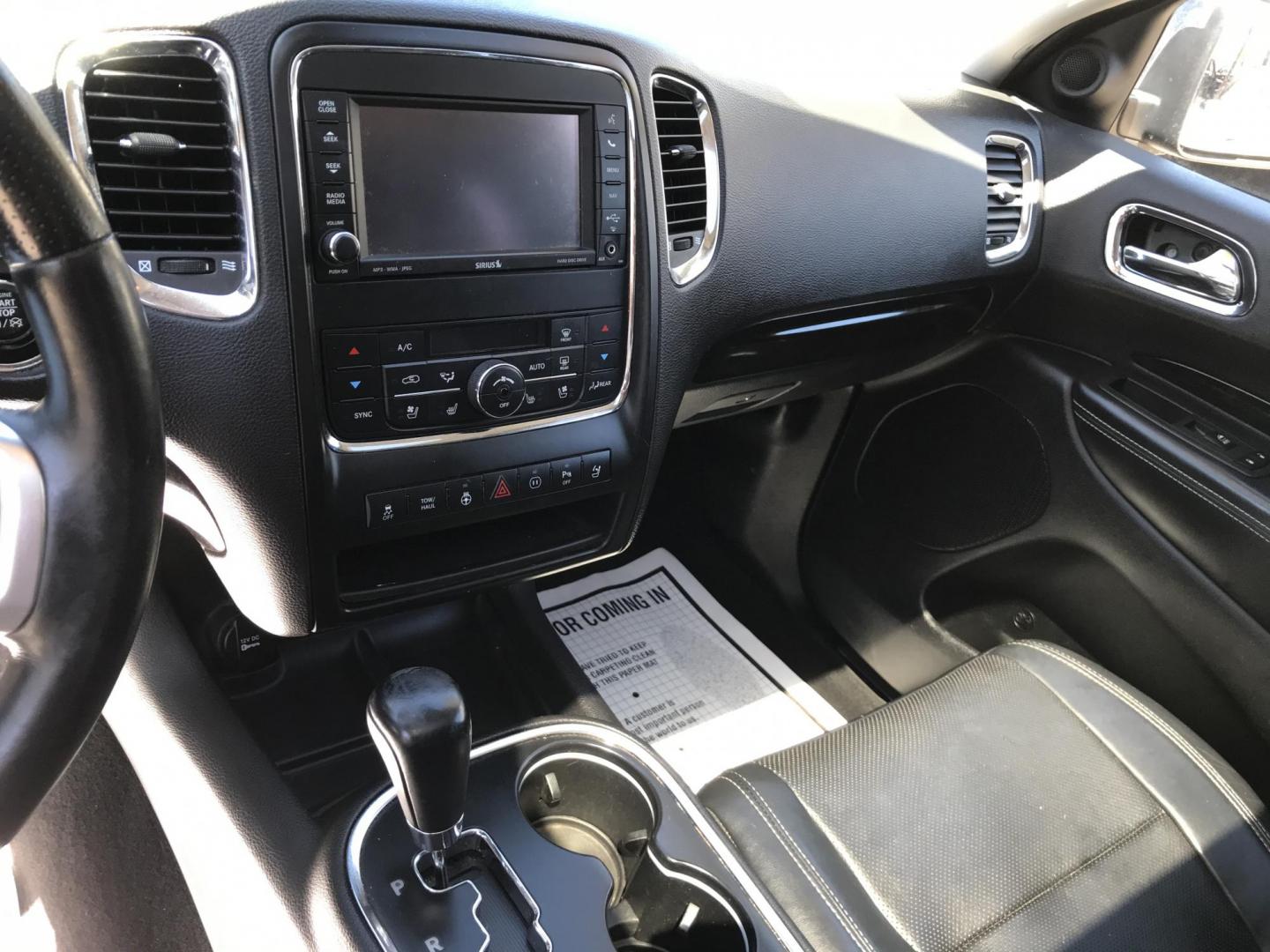 2012 Blue /Black Dodge Durango Citadel AWD (1C4SDJET9CC) with an 5.7L V8 OHV 16V engine, 5-Speed Automatic transmission, located at 577 Chester Pike, Prospect Park, PA, 19076, (610) 237-1015, 39.886154, -75.302338 - 2012 Dodge Durango Citadel: DVD player w/ headphones, navigation system, backup camera, 5.7 HEMI engine, remote start, 3rd row seating, AWD, new inspection, runs LIKE NEW! This vehicle comes inspected and has been given a bumper to bumper safety check. It is very clean, reliable, and well maintai - Photo#14