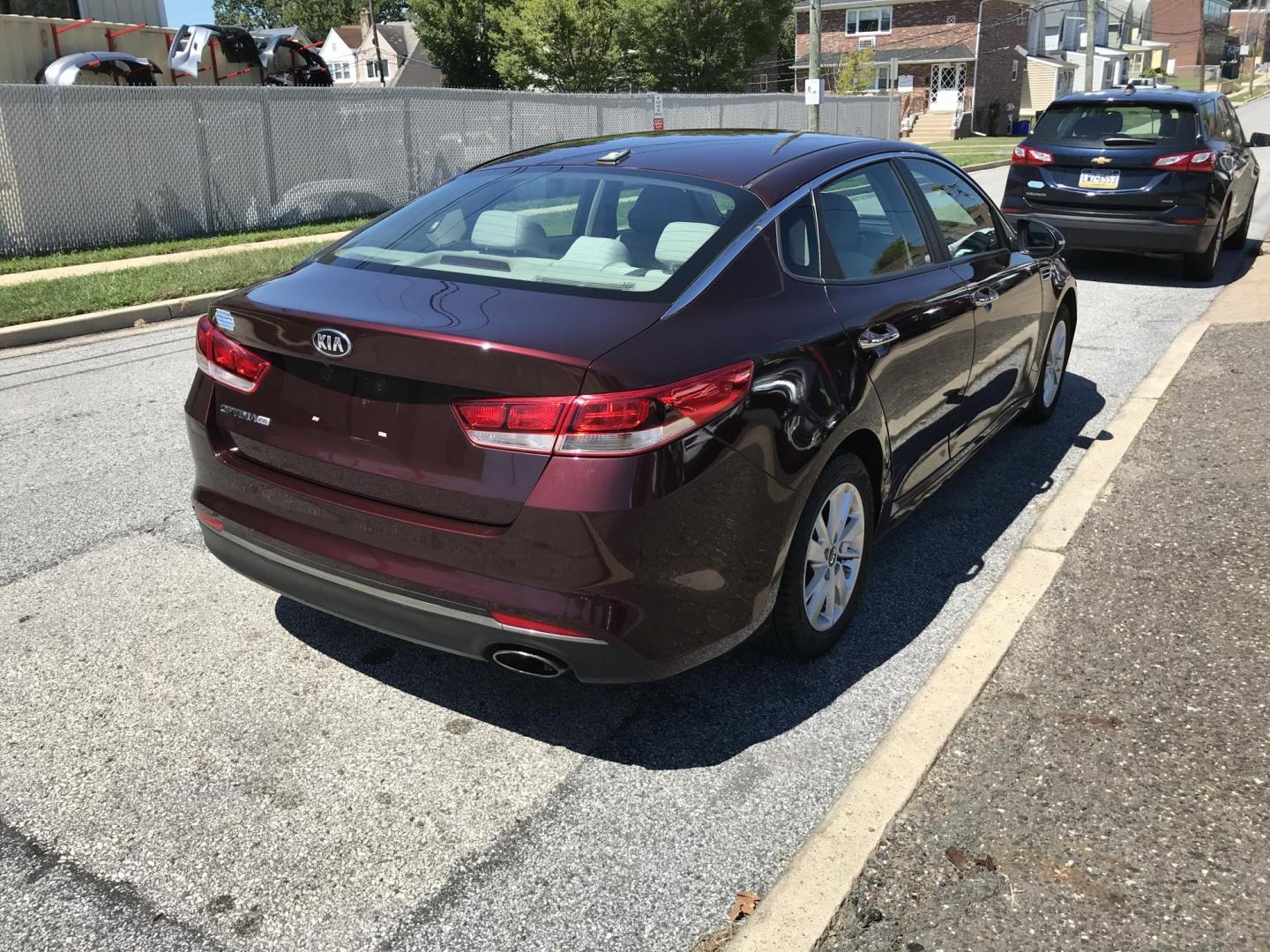 2016 Maroon /Beige Kia Optima LX (5XXGT4L34GG) with an 2.4L L4 DOHC 16V engine, 6A transmission, located at 577 Chester Pike, Prospect Park, PA, 19076, (610) 237-1015, 39.886154, -75.302338 - 2016 Kia Optima LX: Only 125k miles, backup camera, new PA inspection, SUPER CLEAN, runs LIKE NEW! This vehicle comes inspected and has been given a bumper to bumper safety check. It is very clean, reliable, and well maintained. We offer a unique pay plan that is known for being the easiest and f - Photo#4