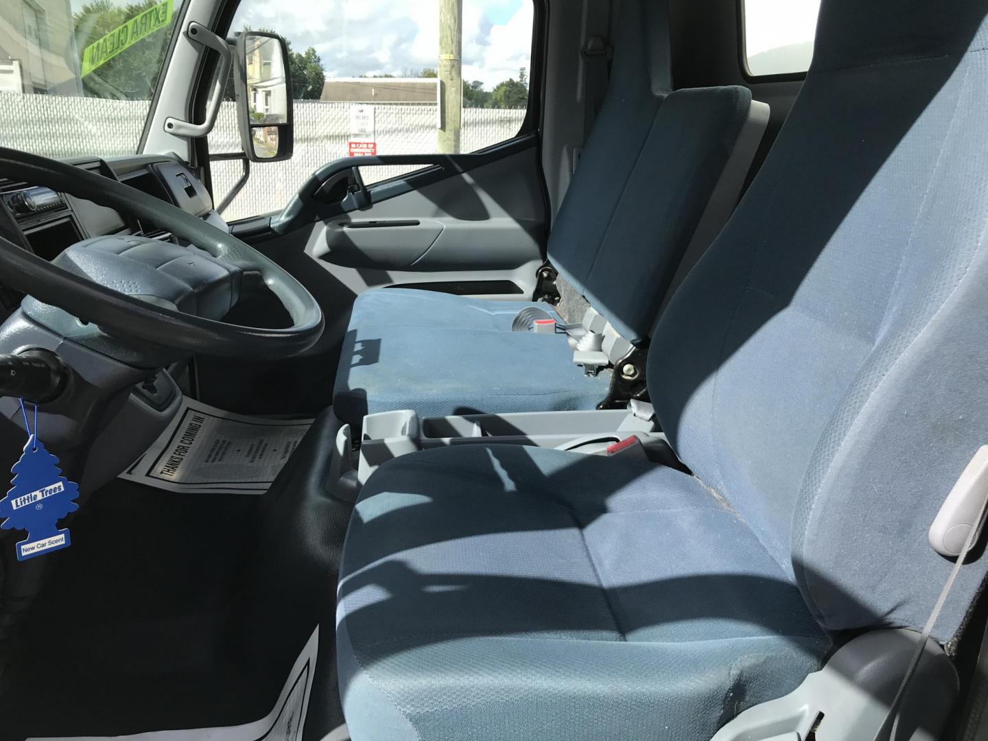 2017 White /Blue Mitsubishi Fuso FE - (JL6BNE1A8HK) with an 3.0L L4 TURBO DIESEL engine, Automatic transmission, located at 577 Chester Pike, Prospect Park, PA, 19076, (610) 237-1015, 39.886154, -75.302338 - 2017 Mitsubishi Fuso FE Box Truck: 8/26 inspection, turbo diesel, fleet maintained, runs STRONG! Dimensions: 14 ft long, 7 ft 6 inch wide, 7ft 3 inch tall. - Photo#6