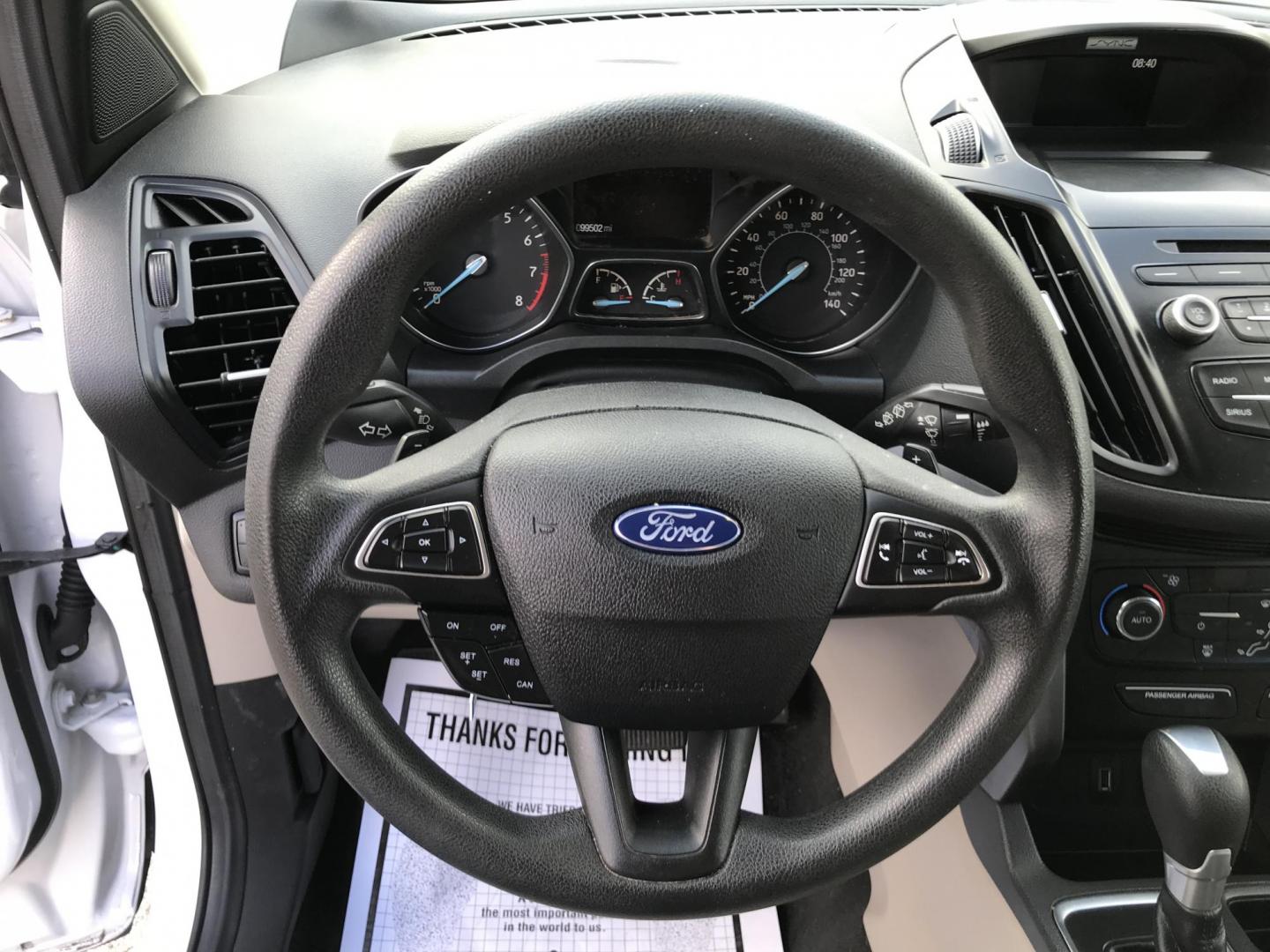 2017 White /Tan Ford Escape SE 4WD (1FMCU9GD6HU) with an 1.5L L4 DOHC 16V engine, 6A transmission, located at 577 Chester Pike, Prospect Park, PA, 19076, (610) 237-1015, 39.886154, -75.302338 - 2017 Ford Escape SE: Only 99k miles, backup camera, new PA inspection, SUPER CLEAN, runs LIKE NEW! This vehicle comes inspected and has been given a bumper to bumper safety check. It is very clean, reliable, and well maintained. We offer a unique pay plan that is known for being the easiest and f - Photo#11