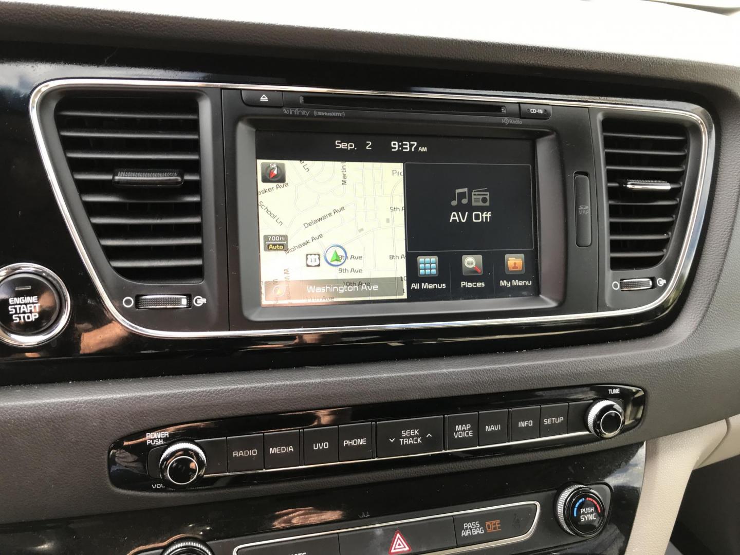 2016 Brown /Tan Kia Sedona EX (KNDMC5C12G6) with an 3.3L V6 DOHC 24V engine, 6-Speed Automatic transmission, located at 577 Chester Pike, Prospect Park, PA, 19076, (610) 237-1015, 39.886154, -75.302338 - 2016 Kia Sedona EX: Only 106k miles, navigation system, backup camera, new PA inspection, runs LIKE NEW! This vehicle comes inspected and has been given a bumper to bumper safety check. It is very clean, reliable, and well maintained. We offer a unique pay plan that is known for being the easiest - Photo#13