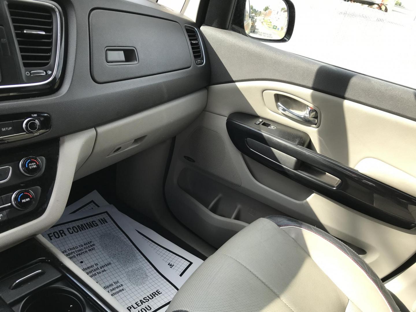 2016 Brown /Tan Kia Sedona EX (KNDMC5C12G6) with an 3.3L V6 DOHC 24V engine, 6-Speed Automatic transmission, located at 577 Chester Pike, Prospect Park, PA, 19076, (610) 237-1015, 39.886154, -75.302338 - 2016 Kia Sedona EX: Only 106k miles, navigation system, backup camera, new PA inspection, runs LIKE NEW! This vehicle comes inspected and has been given a bumper to bumper safety check. It is very clean, reliable, and well maintained. We offer a unique pay plan that is known for being the easiest - Photo#16