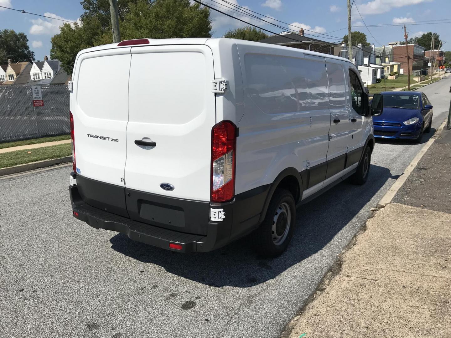 2015 White /Gray Ford Transit 250 Van Low Roof 60/40 Pass.130-in. WB (1FTNR1ZM0FK) with an 3.7L V6 DOHC 24V engine, 6-Speed Automatic transmission, located at 577 Chester Pike, Prospect Park, PA, 19076, (610) 237-1015, 39.886154, -75.302338 - 2015 Ford Transit 250: Only 100k miles, multiple pieces of shelving, partition, no side or rear windows, FLEET MAINTAINED! This vehicle comes inspected and has been given a bumper to bumper safety check. It is very clean, reliable, and well maintained. We offer a unique pay plan that is known for - Photo#4