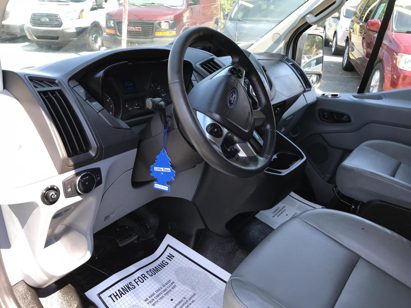 2015 White /Gray Ford Transit 250 Van Low Roof 60/40 Pass.130-in. WB (1FTNR1ZM0FK) with an 3.7L V6 DOHC 24V engine, 6-Speed Automatic transmission, located at 577 Chester Pike, Prospect Park, PA, 19076, (610) 237-1015, 39.886154, -75.302338 - 2015 Ford Transit 250: Only 100k miles, multiple pieces of shelving, partition, no side or rear windows, FLEET MAINTAINED! This vehicle comes inspected and has been given a bumper to bumper safety check. It is very clean, reliable, and well maintained. We offer a unique pay plan that is known for - Photo#11