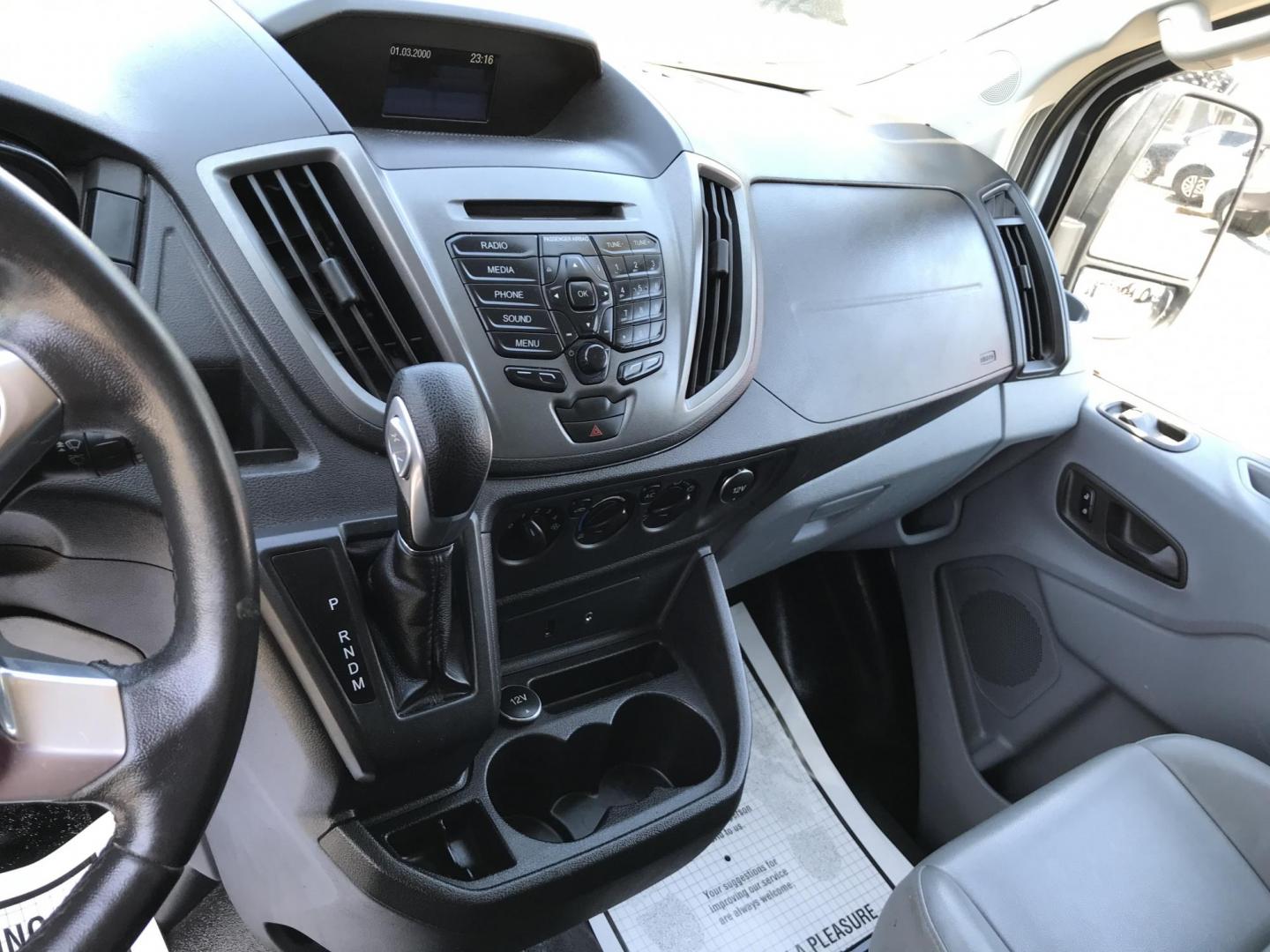 2015 White /Gray Ford Transit 250 Van Low Roof 60/40 Pass.130-in. WB (1FTNR1ZM0FK) with an 3.7L V6 DOHC 24V engine, 6-Speed Automatic transmission, located at 577 Chester Pike, Prospect Park, PA, 19076, (610) 237-1015, 39.886154, -75.302338 - 2015 Ford Transit 250: Only 100k miles, multiple pieces of shelving, partition, no side or rear windows, FLEET MAINTAINED! This vehicle comes inspected and has been given a bumper to bumper safety check. It is very clean, reliable, and well maintained. We offer a unique pay plan that is known for - Photo#14