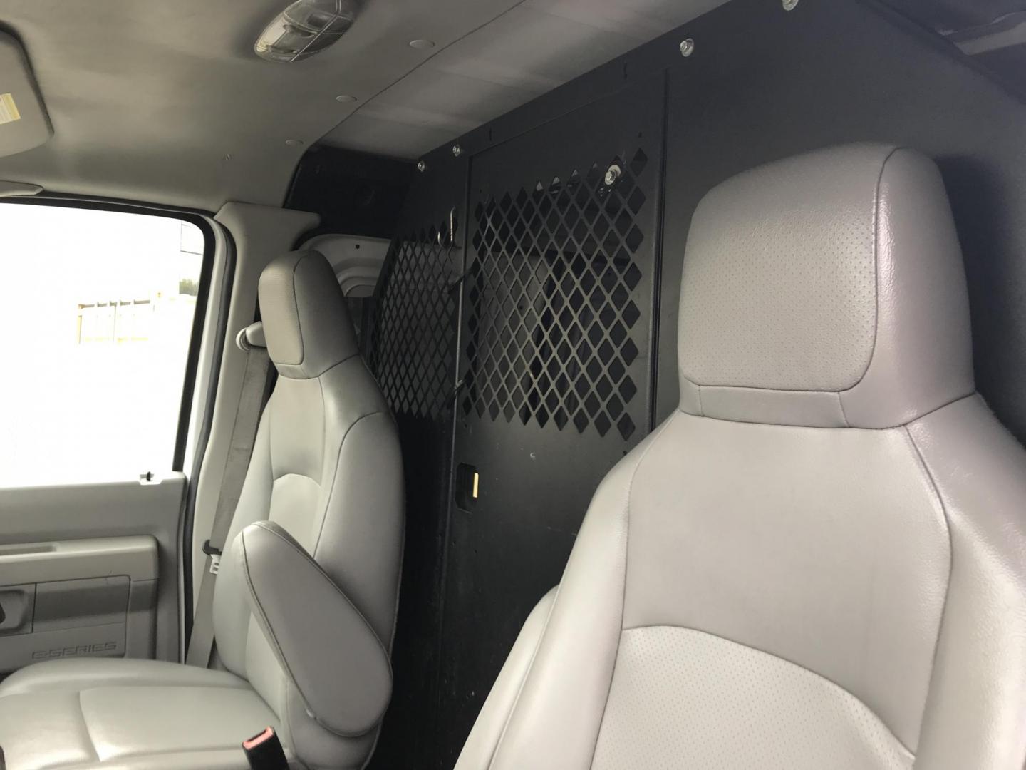 2013 White /Gray Ford E-Series Van E-350 Super Duty Extended (1FTSS3EL9DD) with an 5.4L V8 SOHC 16V FFV engine, 6-Speed Automatic transmission, located at 577 Chester Pike, Prospect Park, PA, 19076, (610) 237-1015, 39.886154, -75.302338 - Photo#9