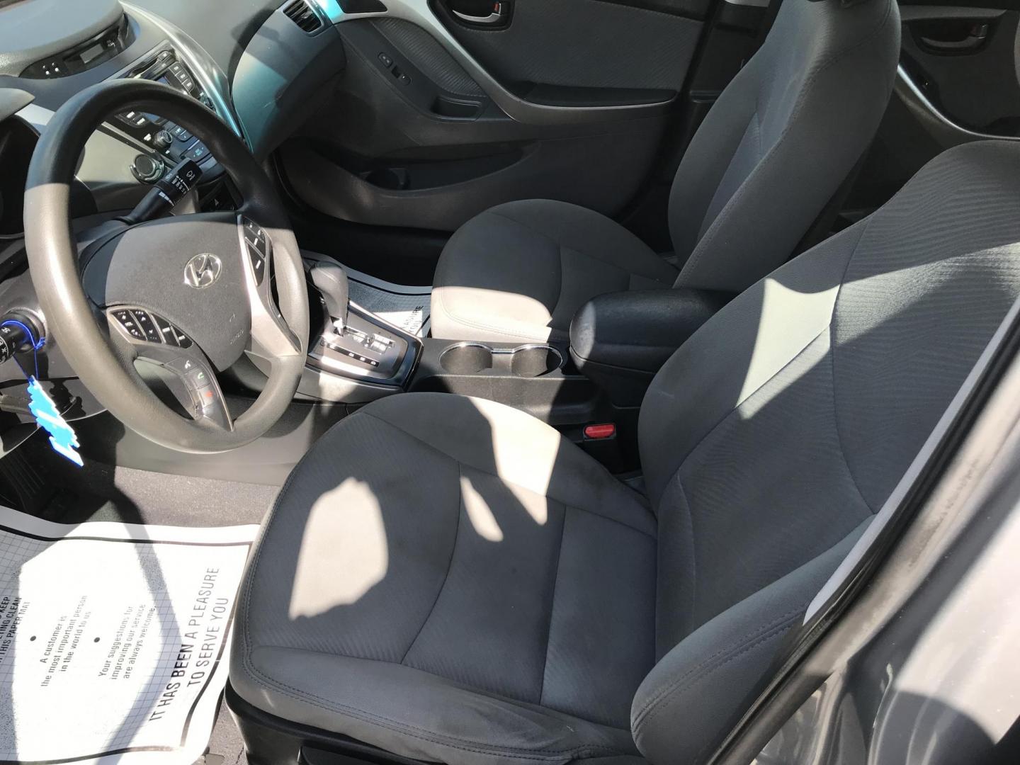 2013 Gray /Gray Hyundai Elantra GLS (5NPDH4AE3DH) with an 1.8L L4 DOHC 16V engine, 6-Speed Automatic transmission, located at 577 Chester Pike, Prospect Park, PA, 19076, (610) 237-1015, 39.886154, -75.302338 - 2013 Hyundai Elantra GLS: Great on gas, new PA inspection, SUPER CLEAN, runs LIKE NEW! This vehicle comes inspected and has been given a bumper to bumper safety check. It is very clean, reliable, and well maintained. We offer a unique pay plan that is known for being the easiest and fastest finan - Photo#9
