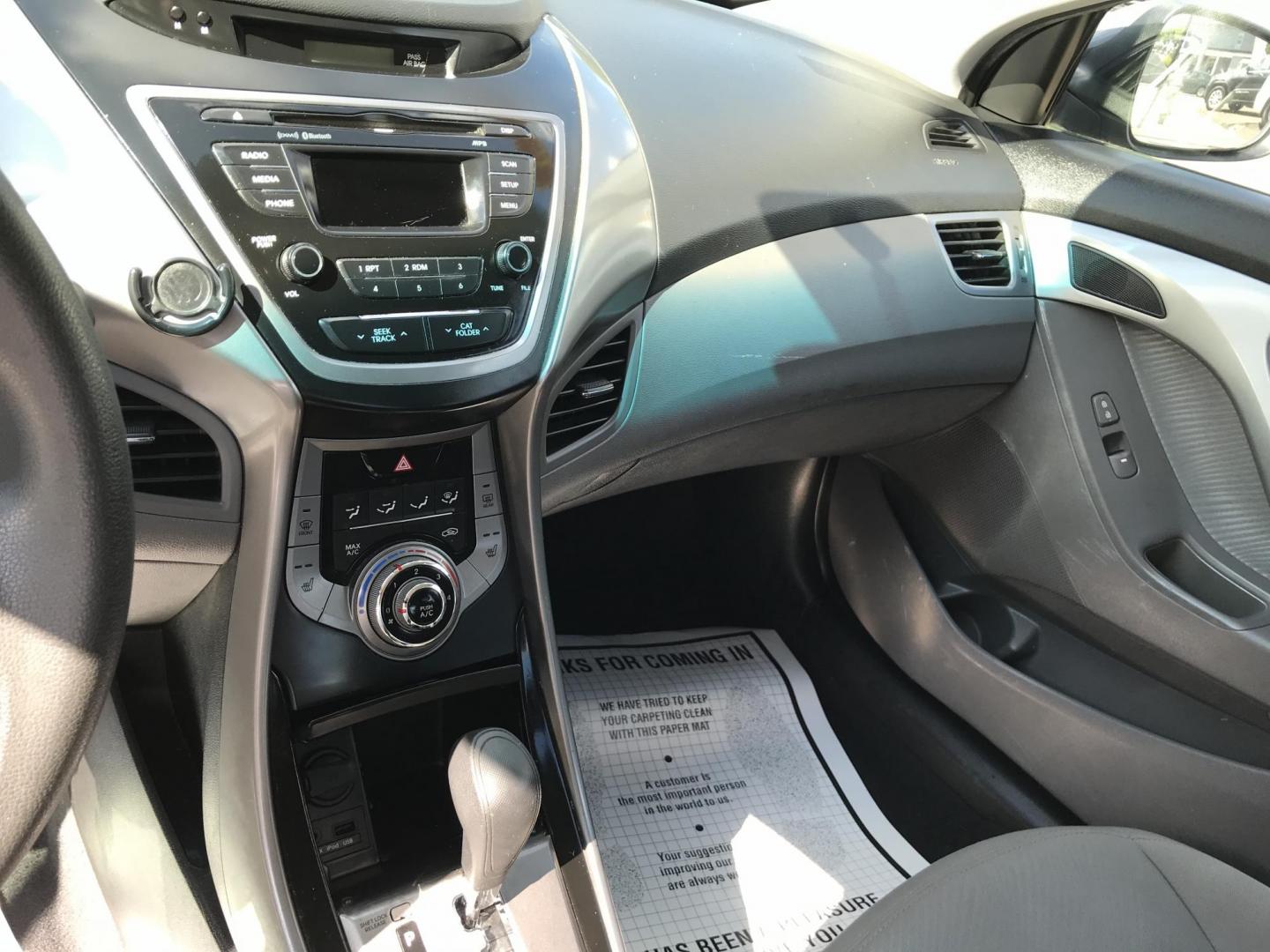 2013 Gray /Gray Hyundai Elantra GLS (5NPDH4AE3DH) with an 1.8L L4 DOHC 16V engine, 6-Speed Automatic transmission, located at 577 Chester Pike, Prospect Park, PA, 19076, (610) 237-1015, 39.886154, -75.302338 - 2013 Hyundai Elantra GLS: Great on gas, new PA inspection, SUPER CLEAN, runs LIKE NEW! This vehicle comes inspected and has been given a bumper to bumper safety check. It is very clean, reliable, and well maintained. We offer a unique pay plan that is known for being the easiest and fastest finan - Photo#12