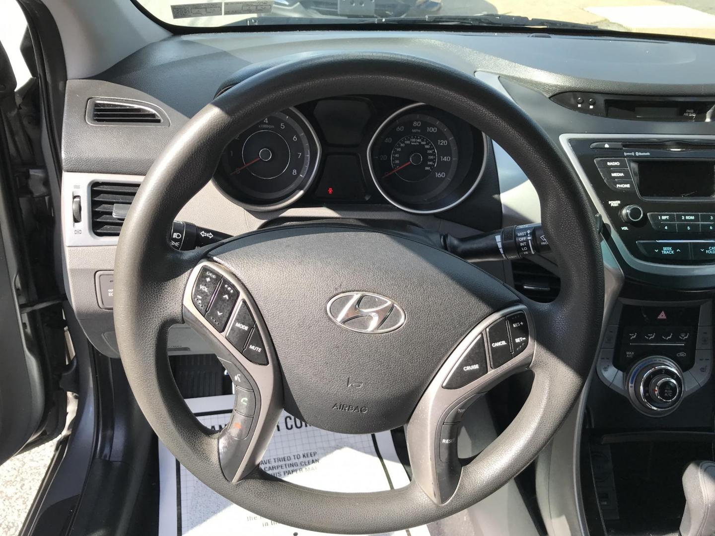 2013 Gray /Gray Hyundai Elantra GLS (5NPDH4AE3DH) with an 1.8L L4 DOHC 16V engine, 6-Speed Automatic transmission, located at 577 Chester Pike, Prospect Park, PA, 19076, (610) 237-1015, 39.886154, -75.302338 - 2013 Hyundai Elantra GLS: Great on gas, new PA inspection, SUPER CLEAN, runs LIKE NEW! This vehicle comes inspected and has been given a bumper to bumper safety check. It is very clean, reliable, and well maintained. We offer a unique pay plan that is known for being the easiest and fastest finan - Photo#11