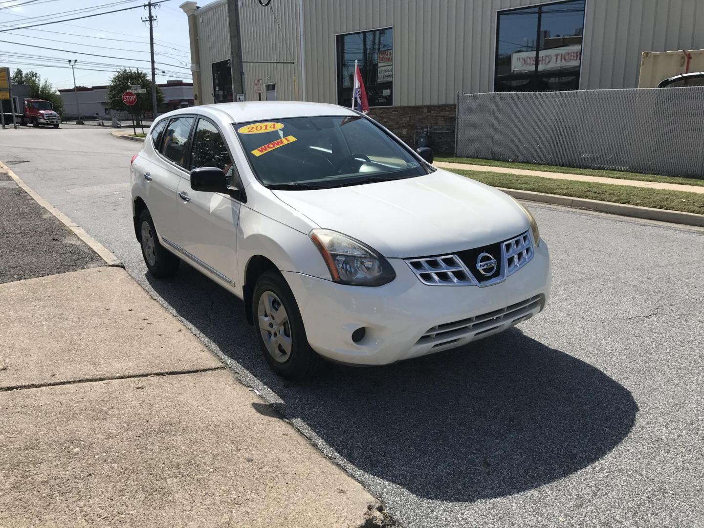 2014 White Nissan Rogue S AWD (JN8AS5MV4EW) with an 2.5L L4 DOHC 16V engine, Continuously Variable Transmission transmission, located at 577 Chester Pike, Prospect Park, PA, 19076, (610) 237-1015, 39.886154, -75.302338 - 2014 Nissan Rogue: Only 115k miles, new PA inspection, great on gas, SUPER CLEAN, runs LIKE NEW! This vehicle comes inspected and has been given a bumper to bumper safety check. It is very clean, reliable, and well maintained. We offer a unique pay plan that is known for being the easiest and fas - Photo#3