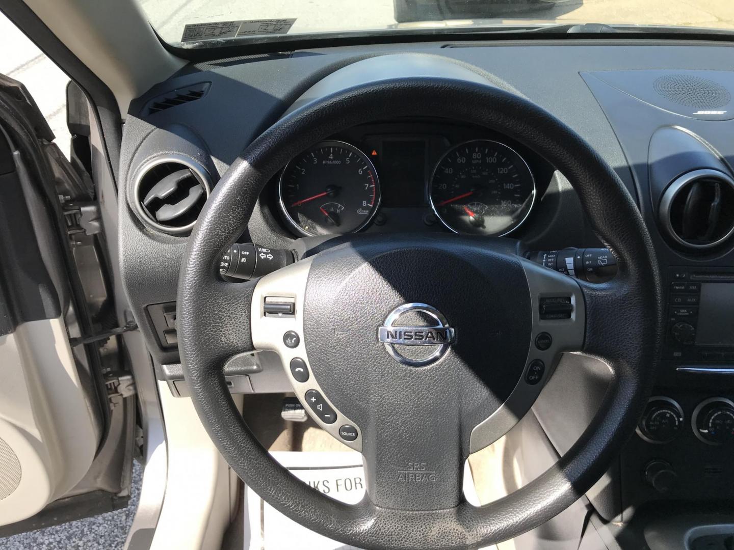 2013 Brown /Gray Nissan Rogue S AWD (JN8AS5MV5DW) with an 2.5L L4 DOHC 16V engine, Continuously Variable Transmission transmission, located at 577 Chester Pike, Prospect Park, PA, 19076, (610) 237-1015, 39.886154, -75.302338 - Photo#13