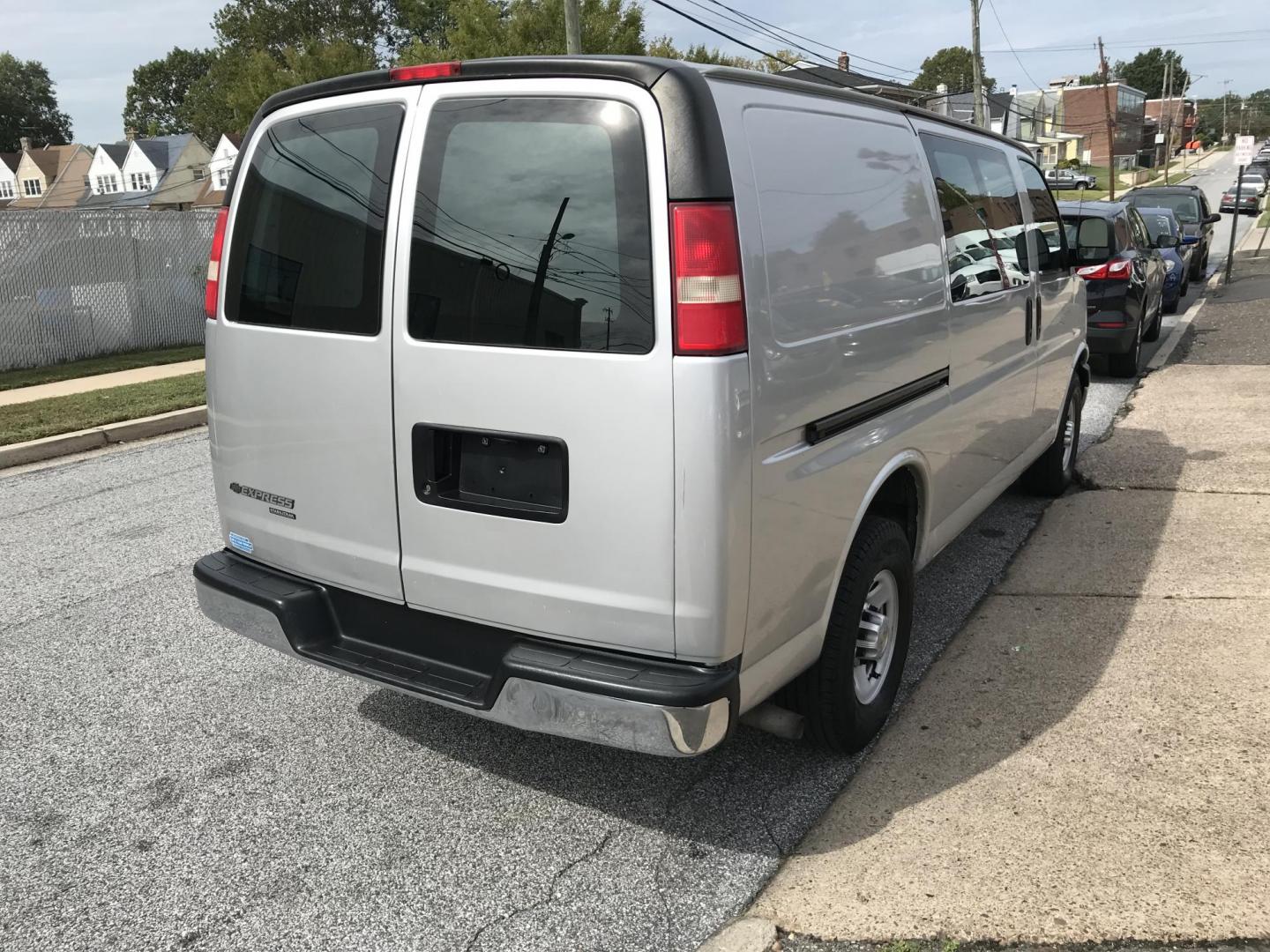 2012 Silver /Gray Chevrolet Express 2500 Cargo (1GCWGFCA2C1) with an 4.8L V8 OHV 16V FFV engine, 6-Speed Automatic transmission, located at 577 Chester Pike, Prospect Park, PA, 19076, (610) 237-1015, 39.886154, -75.302338 - 2012 Chevrolet Express 2500 Cargo Van: Multiple pieces of shelving, partition, new PA inspection, runs LIKE NEW! This vehicle comes inspected and has been given a bumper to bumper safety check. It is very clean, reliable, and well maintained. We offer a unique pay plan that is known for being the - Photo#4