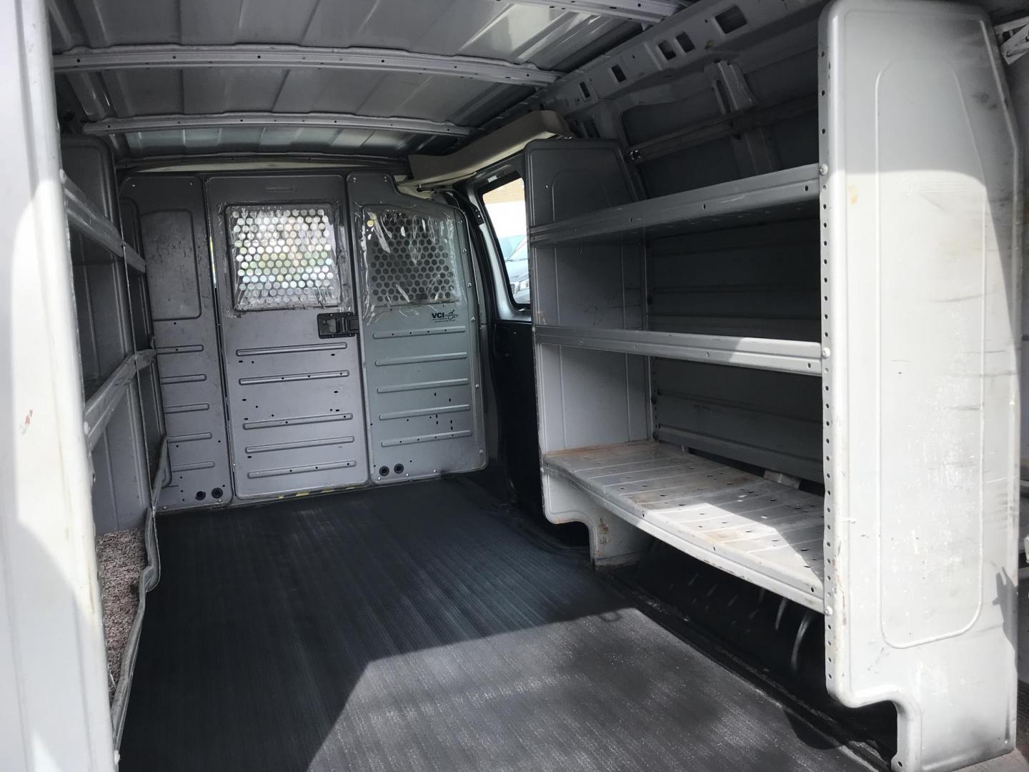 2012 Silver /Gray Chevrolet Express 2500 Cargo (1GCWGFCA2C1) with an 4.8L V8 OHV 16V FFV engine, 6-Speed Automatic transmission, located at 577 Chester Pike, Prospect Park, PA, 19076, (610) 237-1015, 39.886154, -75.302338 - 2012 Chevrolet Express 2500 Cargo Van: Multiple pieces of shelving, partition, new PA inspection, runs LIKE NEW! This vehicle comes inspected and has been given a bumper to bumper safety check. It is very clean, reliable, and well maintained. We offer a unique pay plan that is known for being the - Photo#15