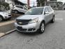 2013 Silver /Black Chevrolet Traverse LTZ AWD (1GNKVLKD3DJ) with an 3.6L V6 DOHC 24V engine, 6-Speed Automatic transmission, located at 577 Chester Pike, Prospect Park, PA, 19076, (610) 237-1015, 39.886154, -75.302338 - Photo#2