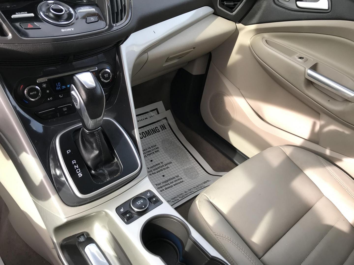 2013 Black /Tan Ford Escape SEL 4WD (1FMCU9H98DU) with an 2.0L L4 DOHC 16V engine, 6-Speed Automatic transmission, located at 577 Chester Pike, Prospect Park, PA, 19076, (610) 237-1015, 39.886154, -75.302338 - Photo#14