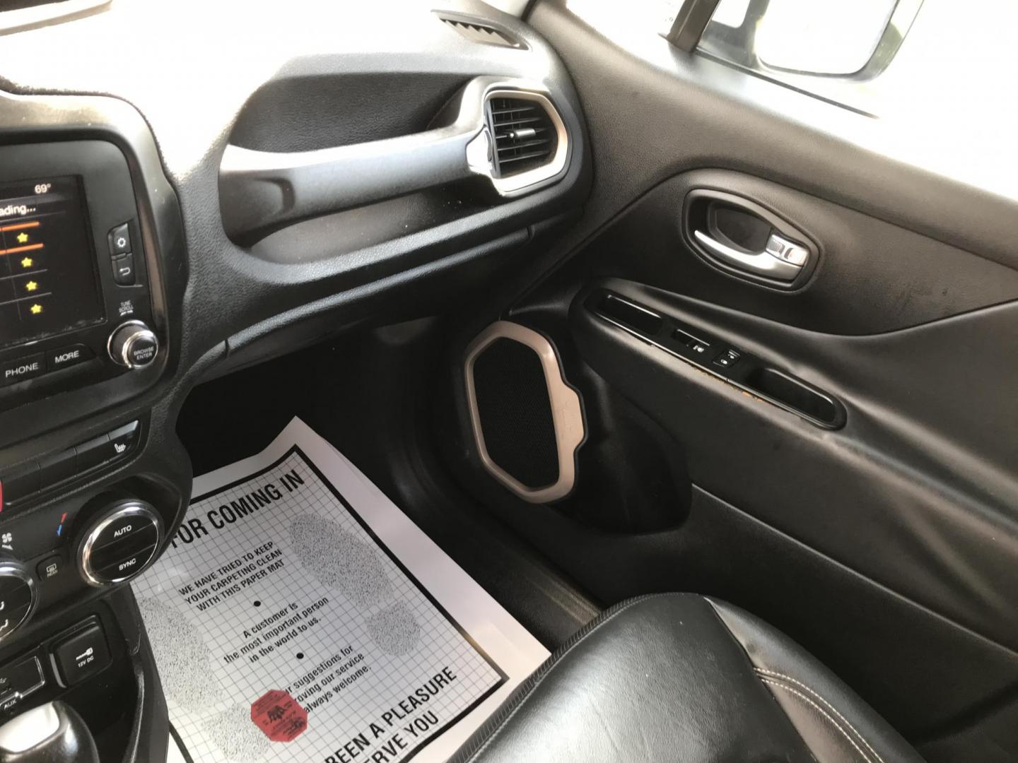 2015 Black /Black Jeep Renegade Limited 4WD (ZACCJBDT0FP) with an 2.4L L4 engine, 9-Speed Automatic transmission, located at 577 Chester Pike, Prospect Park, PA, 19076, (610) 237-1015, 39.886154, -75.302338 - 2015 Jeep Renegade LIMITED: Navigation system, backup camera, new PA inspection, SUPER CLEAN, runs LIKE NEW! This vehicle comes inspected and has been given a bumper to bumper safety check. It is very clean, reliable, and well maintained. We offer a unique pay plan that is known for being the eas - Photo#16