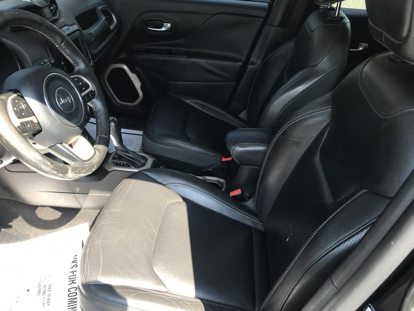 2015 Black /Black Jeep Renegade Limited 4WD (ZACCJBDT0FP) with an 2.4L L4 engine, 9-Speed Automatic transmission, located at 577 Chester Pike, Prospect Park, PA, 19076, (610) 237-1015, 39.886154, -75.302338 - 2015 Jeep Renegade LIMITED: Navigation system, backup camera, new PA inspection, SUPER CLEAN, runs LIKE NEW! This vehicle comes inspected and has been given a bumper to bumper safety check. It is very clean, reliable, and well maintained. We offer a unique pay plan that is known for being the eas- Photo#8