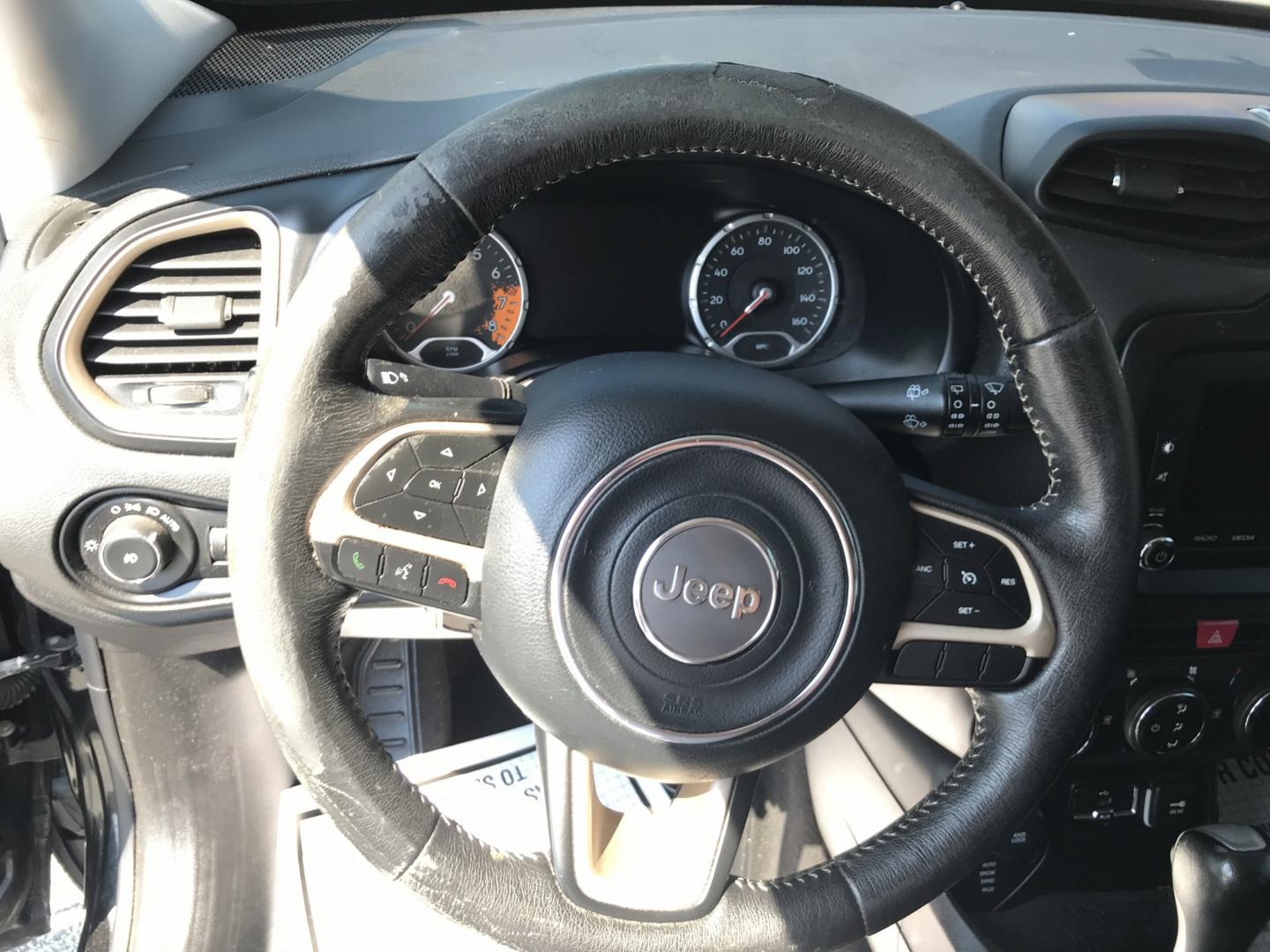 2015 Black /Black Jeep Renegade Limited 4WD (ZACCJBDT0FP) with an 2.4L L4 engine, 9-Speed Automatic transmission, located at 577 Chester Pike, Prospect Park, PA, 19076, (610) 237-1015, 39.886154, -75.302338 - 2015 Jeep Renegade LIMITED: Navigation system, backup camera, new PA inspection, SUPER CLEAN, runs LIKE NEW! This vehicle comes inspected and has been given a bumper to bumper safety check. It is very clean, reliable, and well maintained. We offer a unique pay plan that is known for being the eas- Photo#10